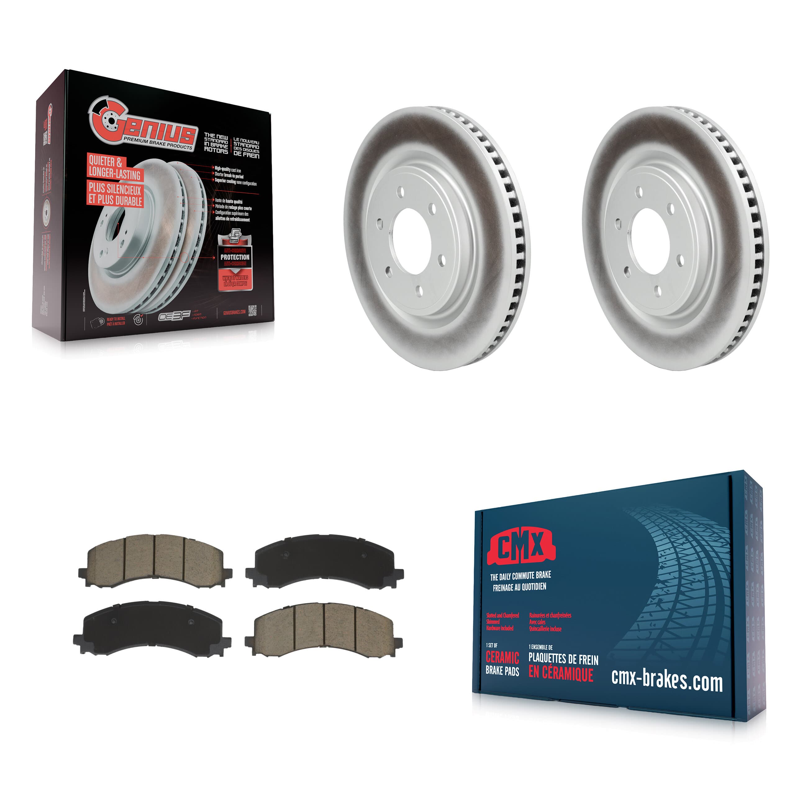 Transit Auto - KGC-102766 - Front Disc Brake Kits image 1
