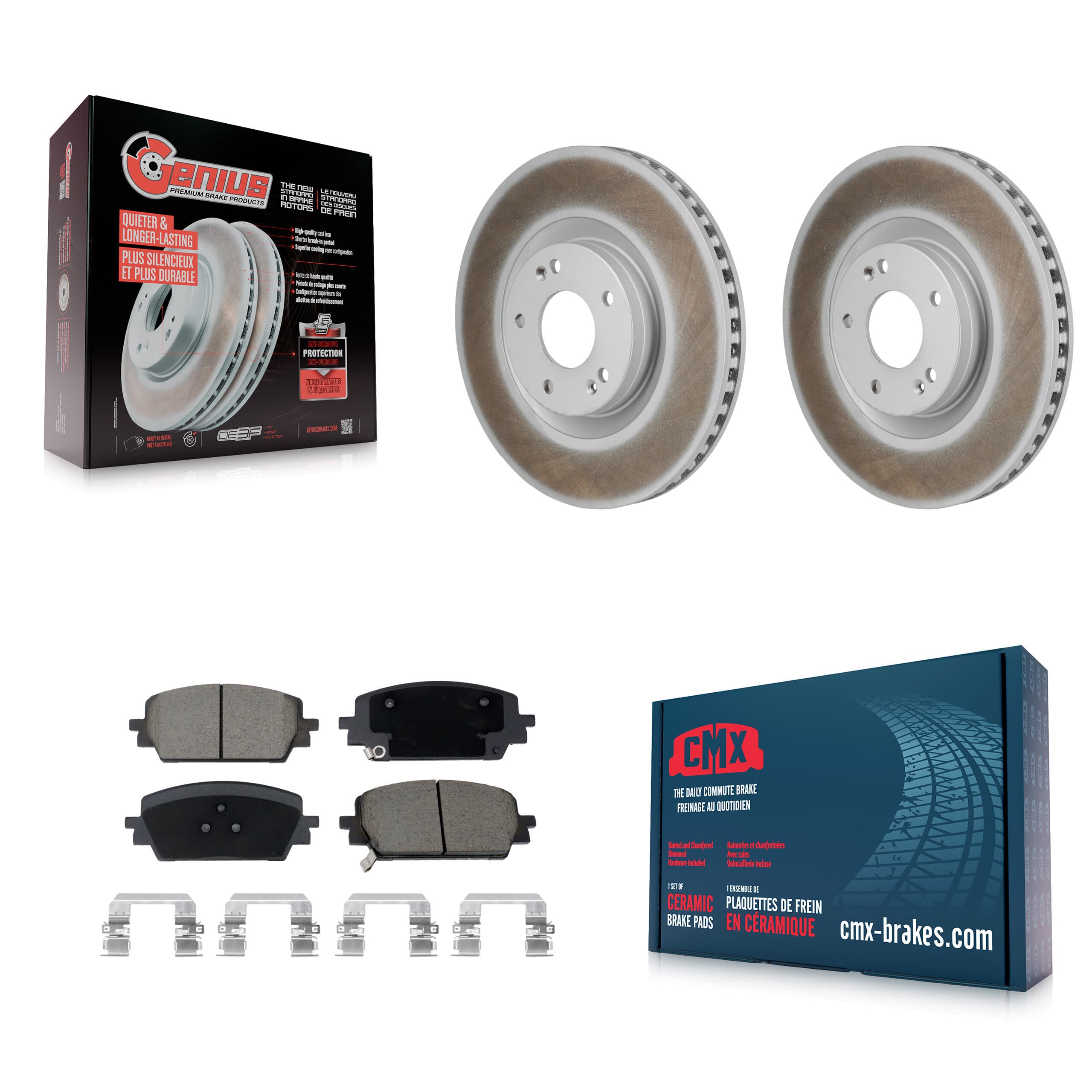 Transit Auto - KGC-102777 - Front Disc Brake Kits image 1