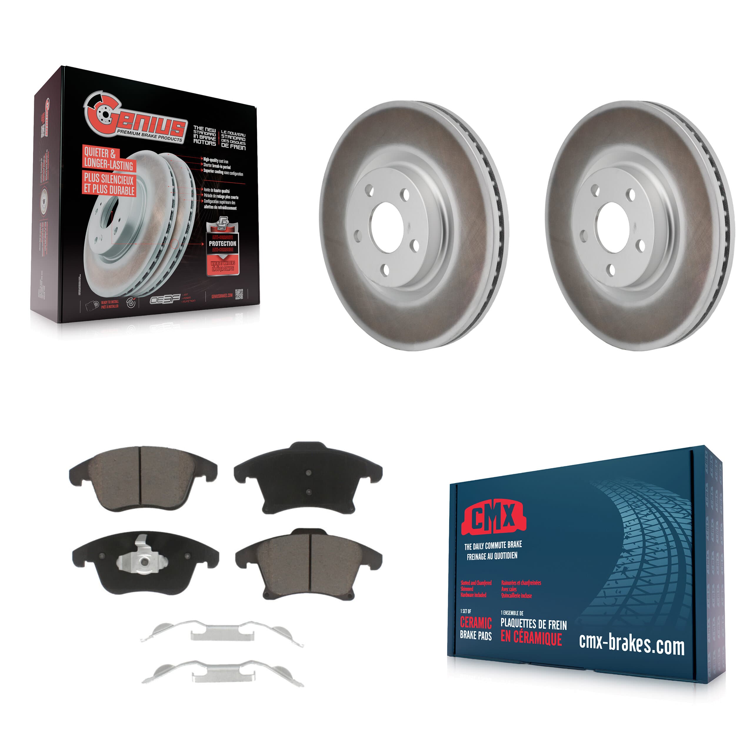 Transit Auto - KGC-102780 - Front Disc Brake Kits image 1