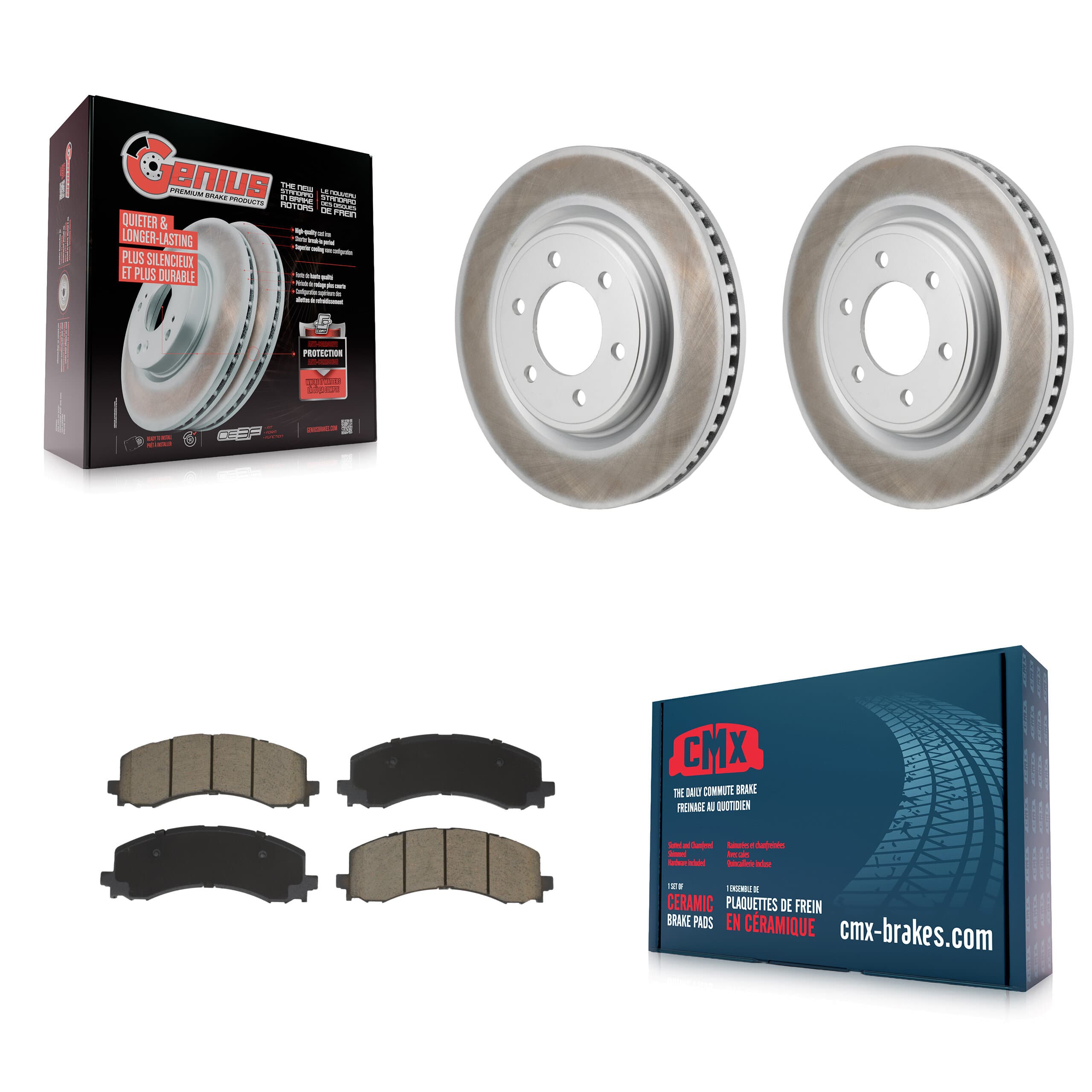 Transit Auto - KGC-102787 - Front Disc Brake Kits image 1