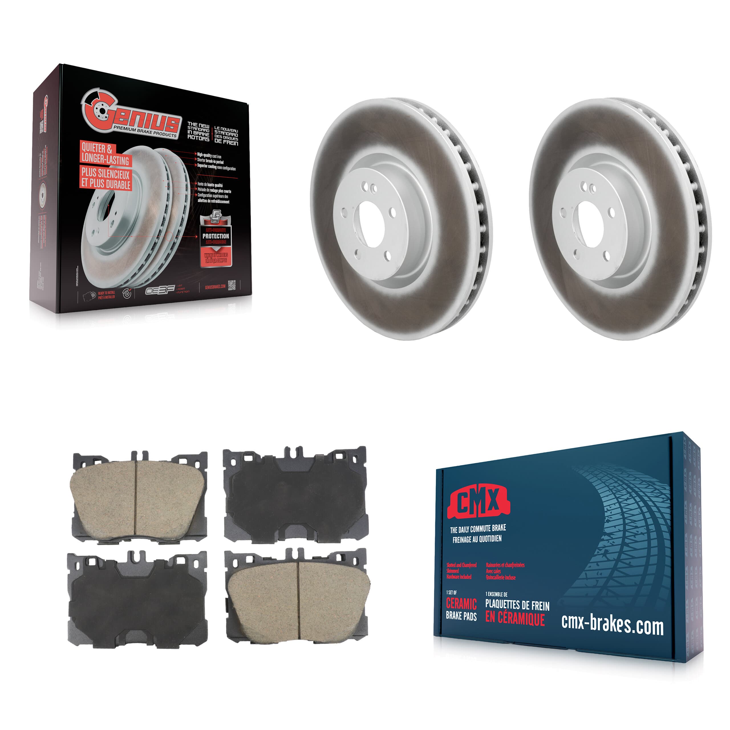 Transit Auto - KGC-102788 - Front Disc Brake Kits image 1