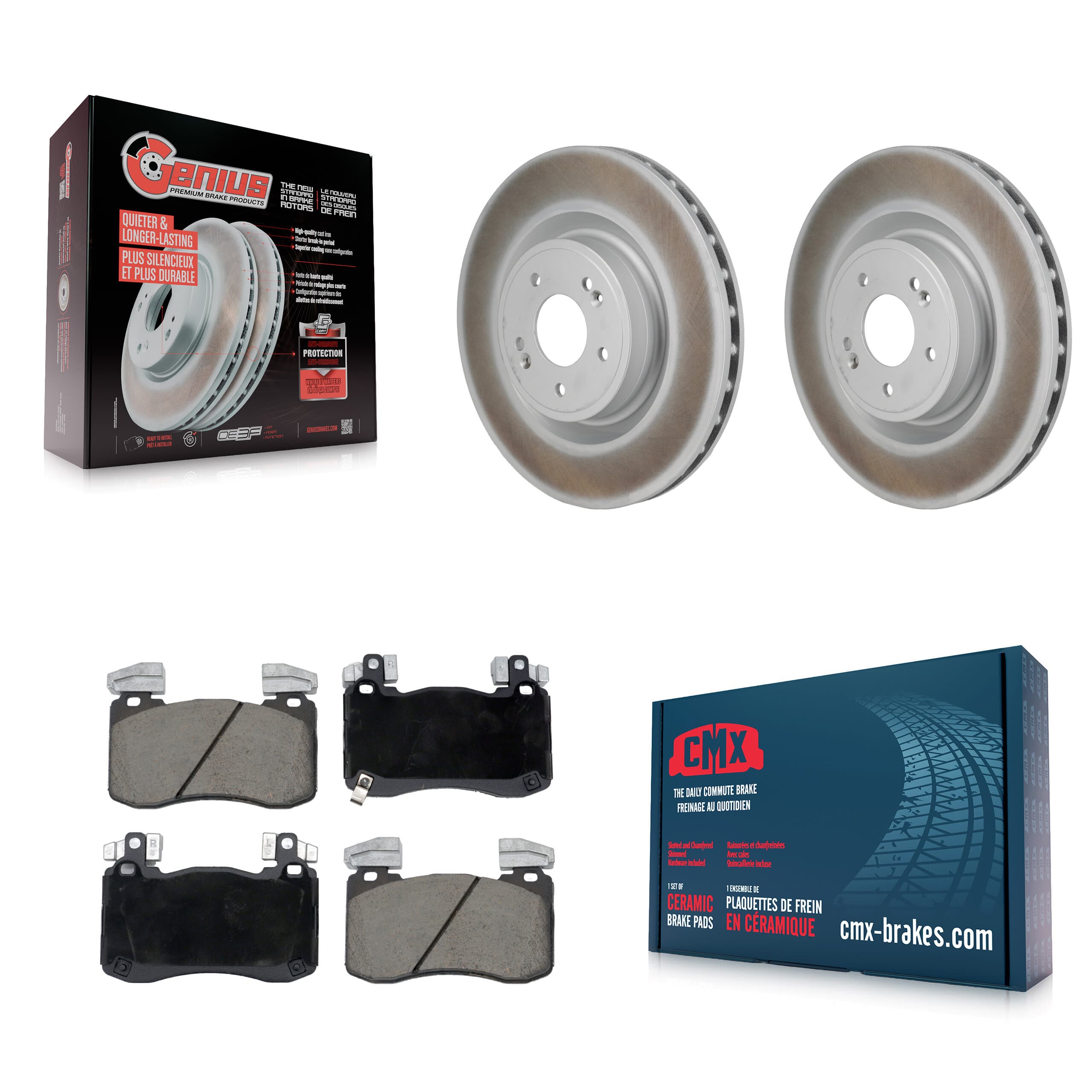 Transit Auto - KGC-102798 - Front Disc Brake Kits image 1