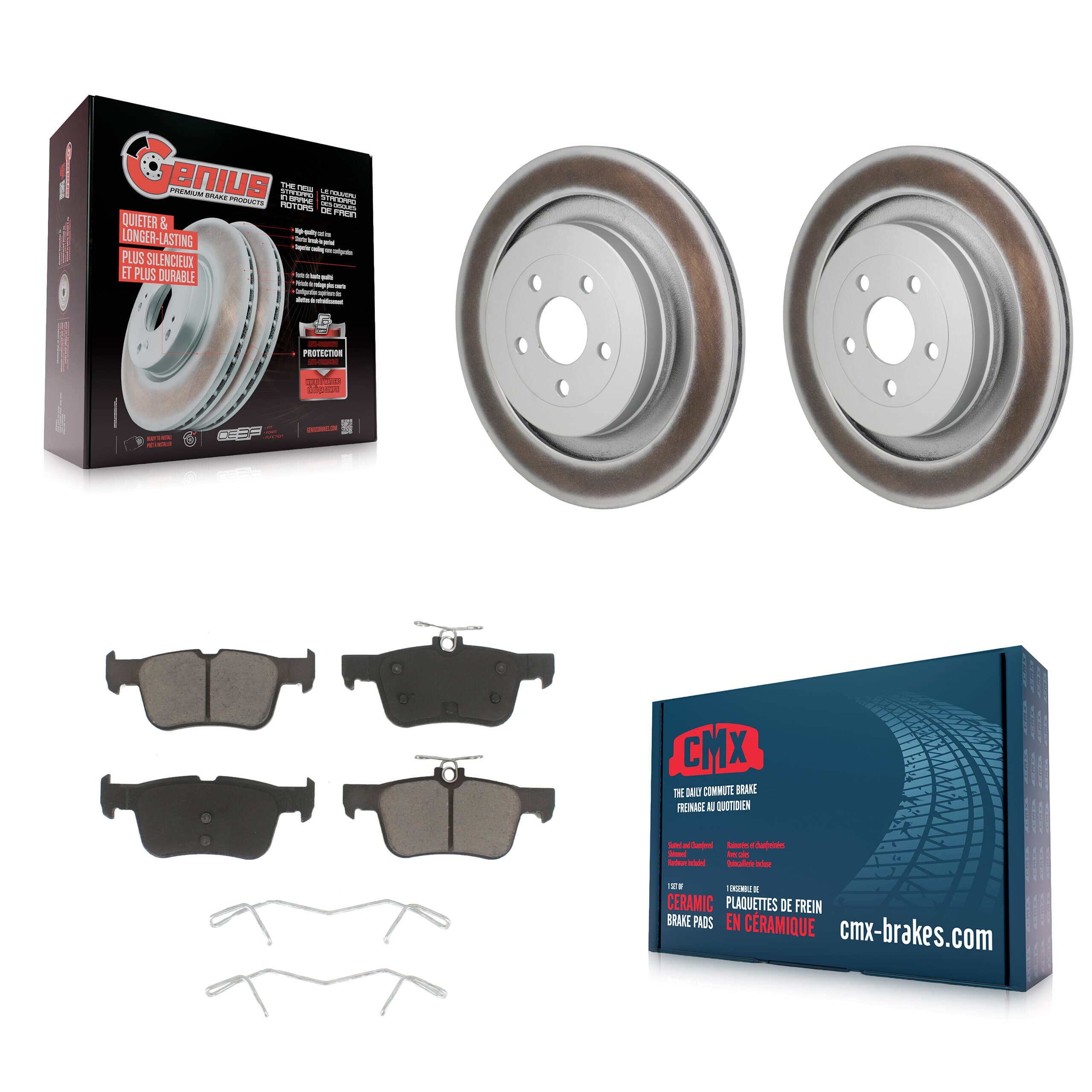 Transit Auto - KGC-102812 - Rear Disc Brake Kits image 1