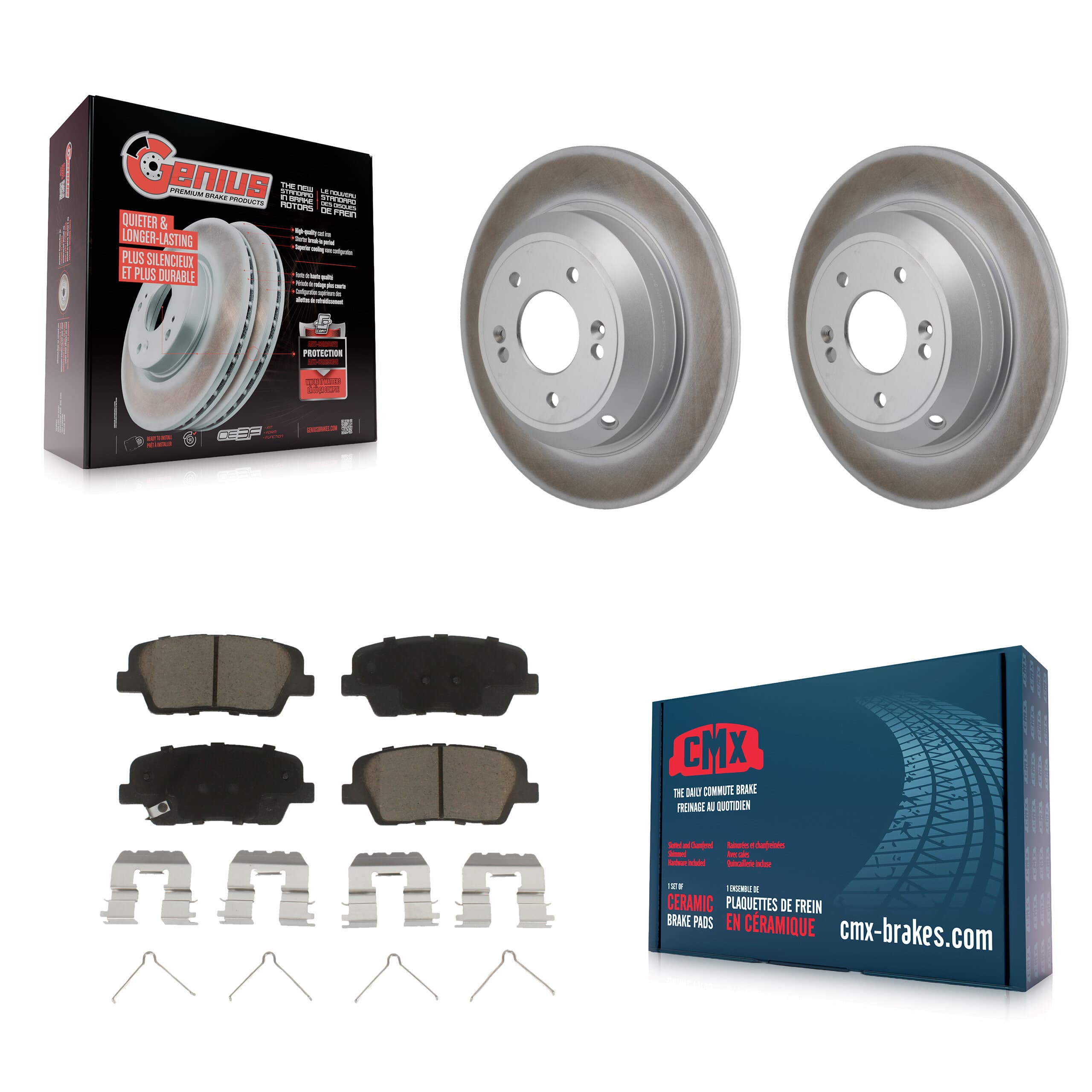 Transit Auto - KGC-102823 - Rear Disc Brake Kits image 1