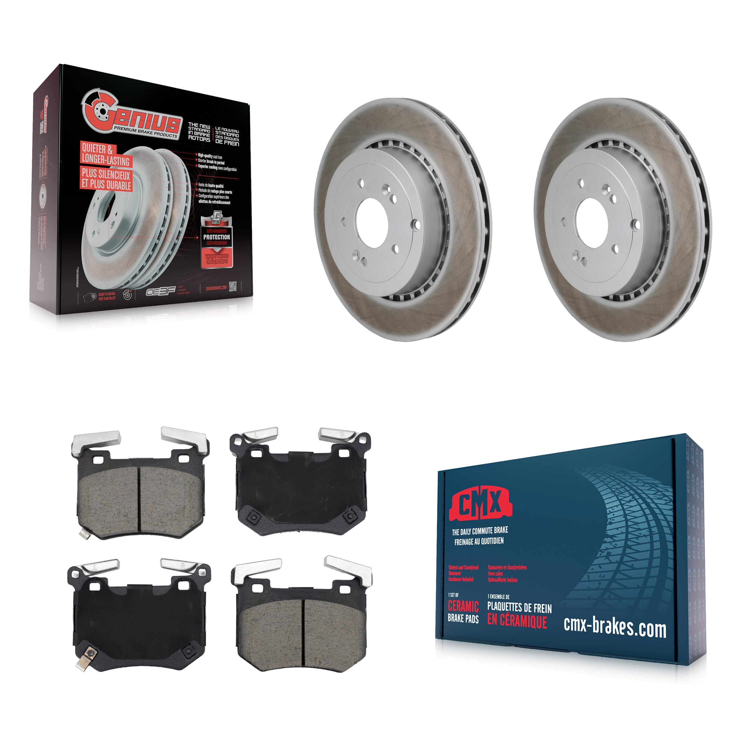 Transit Auto - KGC-102824 - Rear Disc Brake Kits image 1