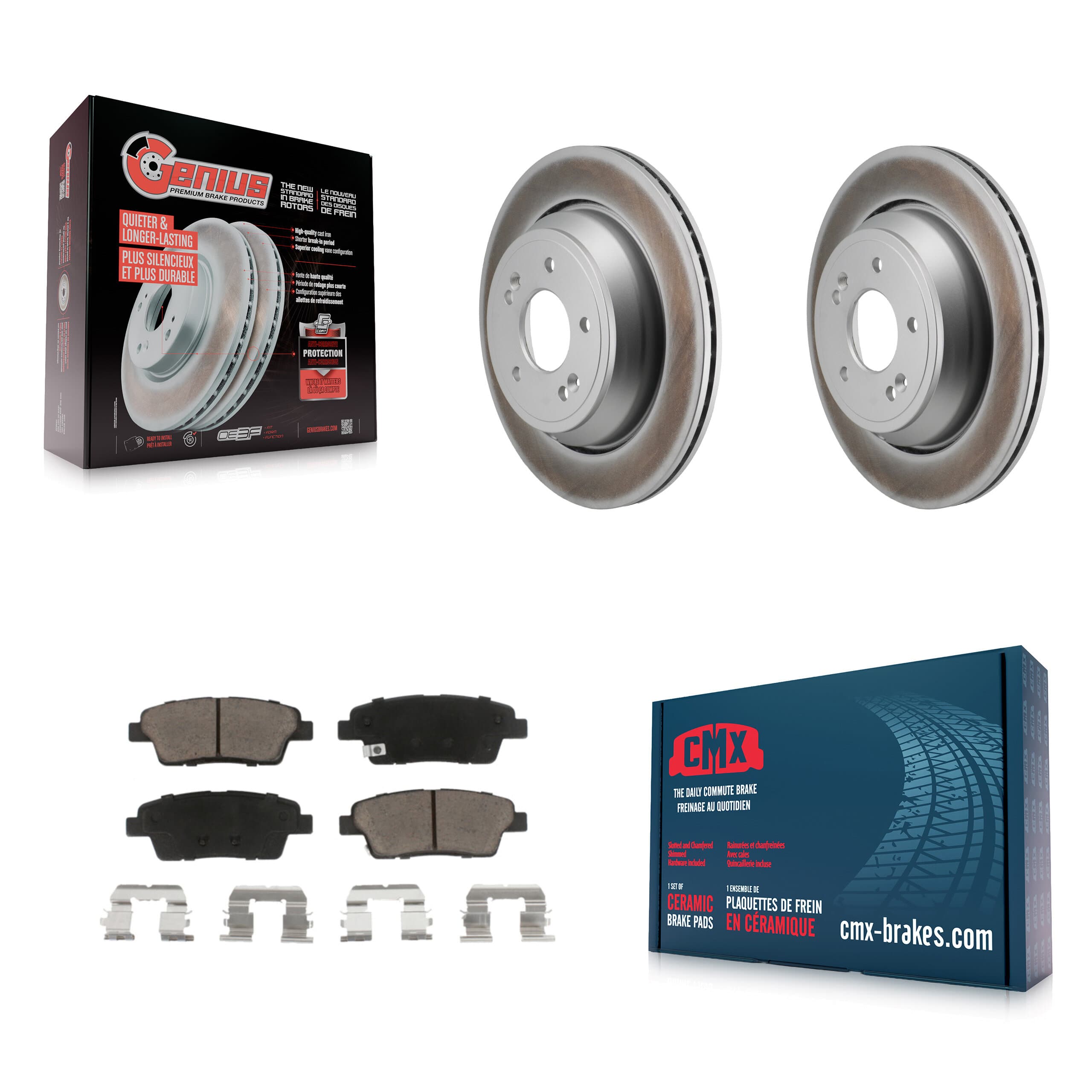 Transit Auto - KGC-102828 - Rear Disc Brake Kits image 1