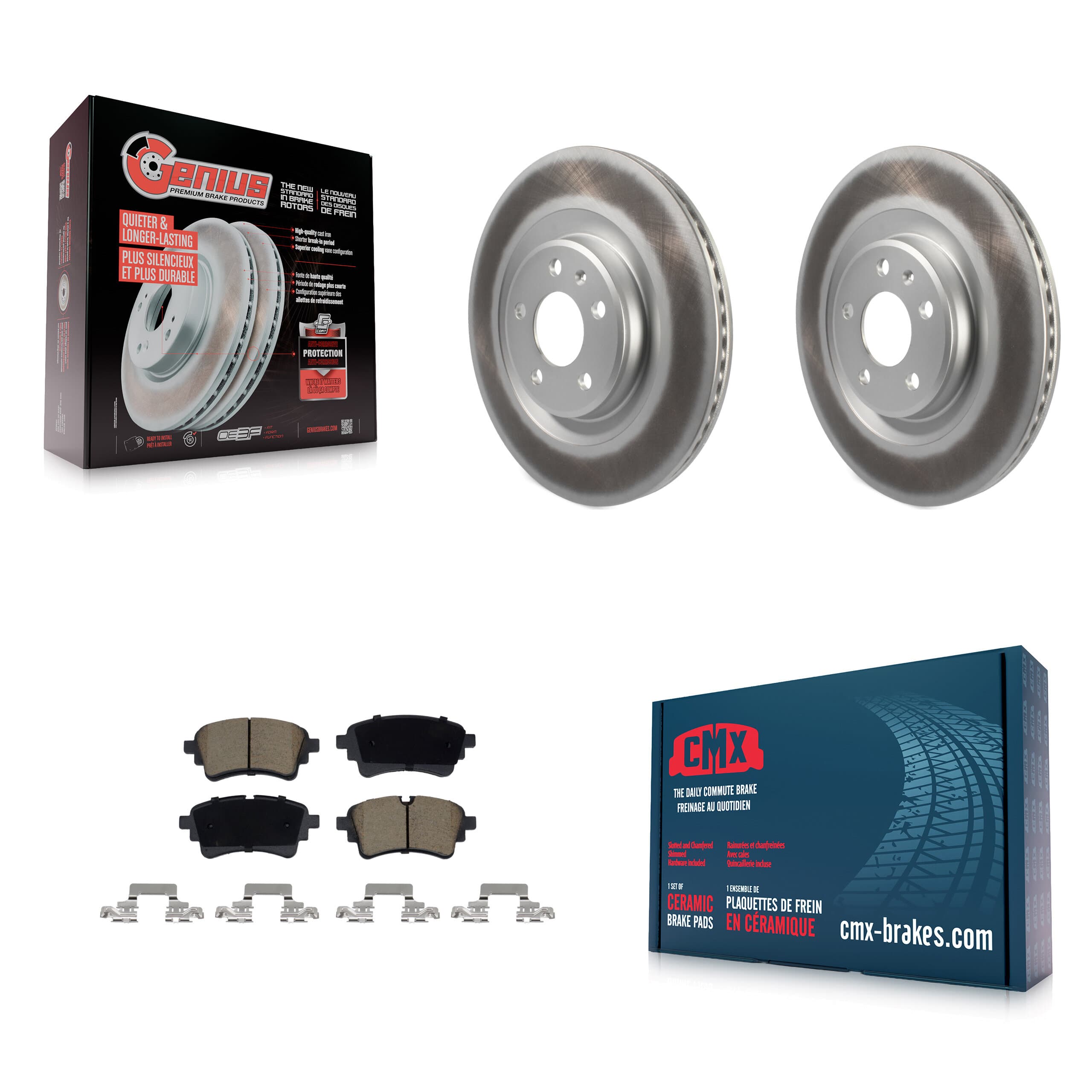 Transit Auto - KGC-102835 - Rear Disc Brake Kits image 1