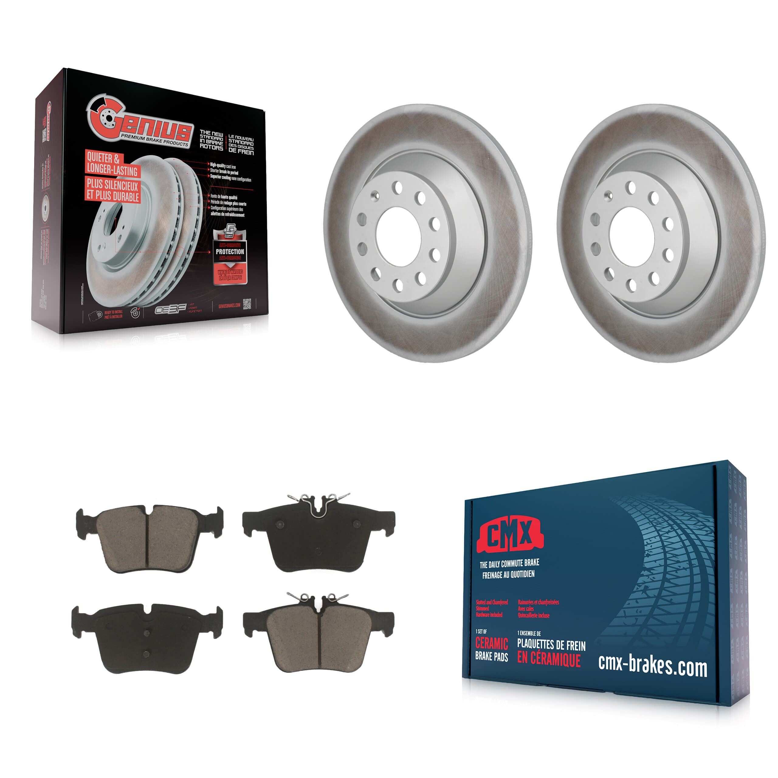 Transit Auto - KGC-102839 - Rear Disc Brake Kits image 1