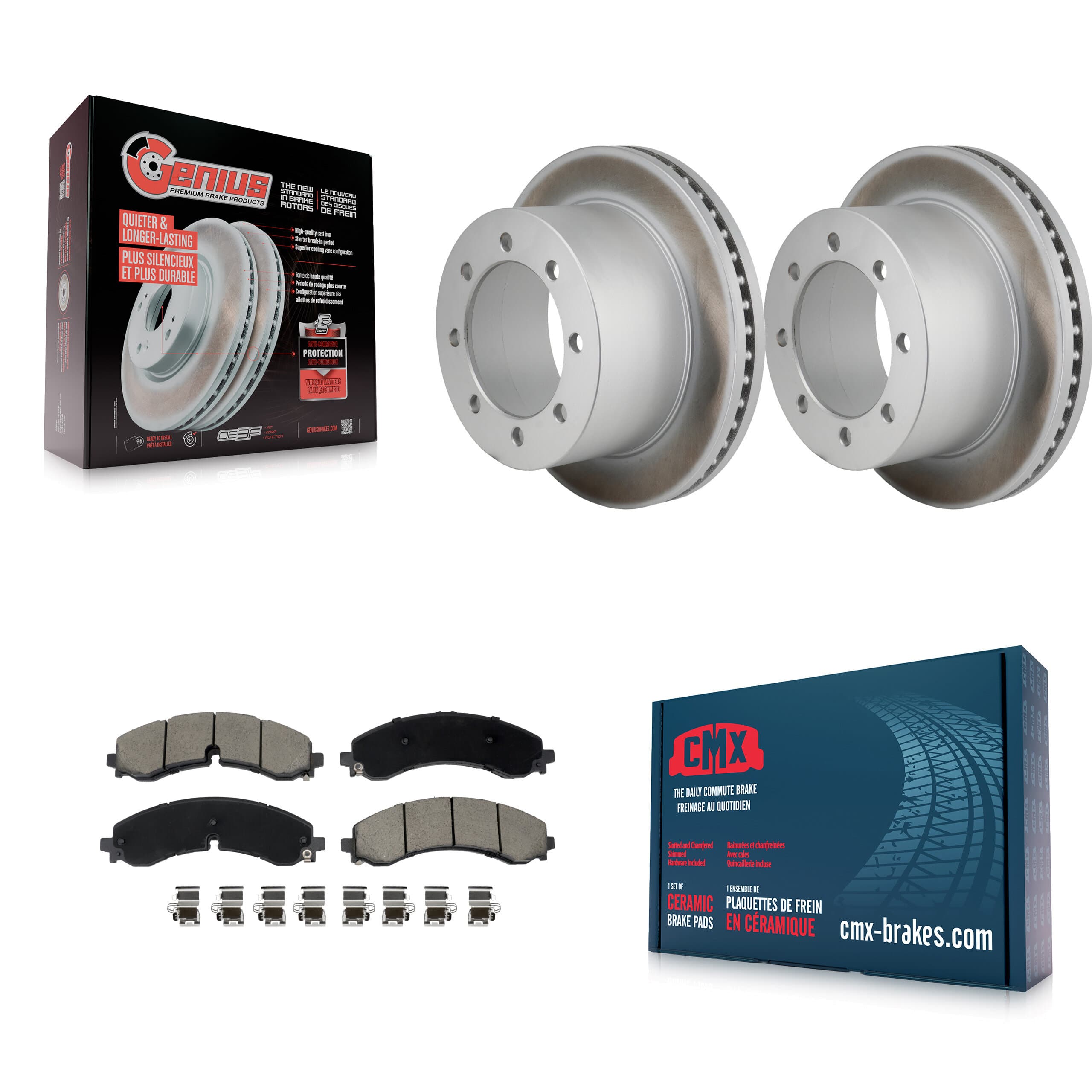 Transit Auto - KGC-102846 - Rear Disc Brake Kits image 1