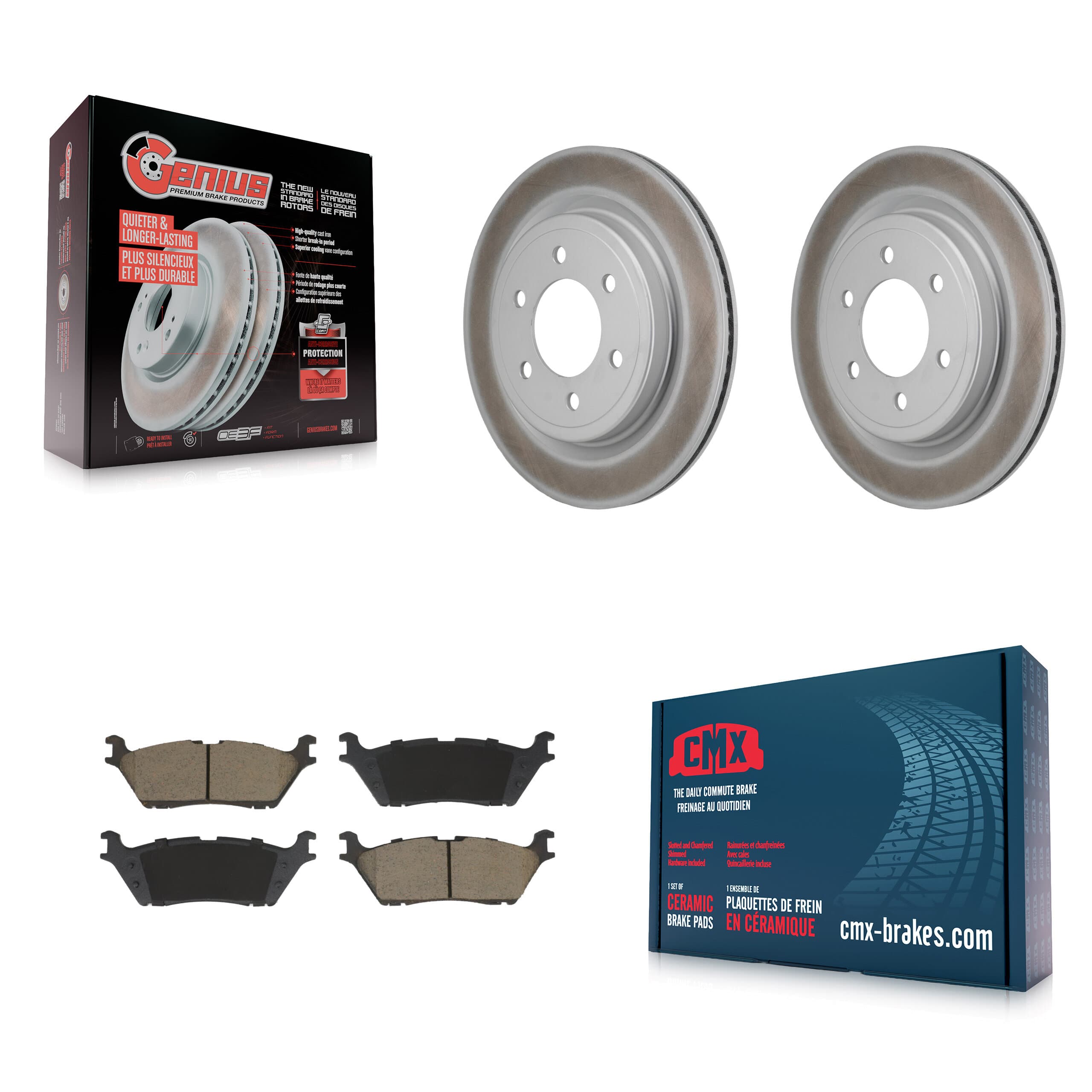 Transit Auto - KGC-102852 - Rear Disc Brake Kits image 1