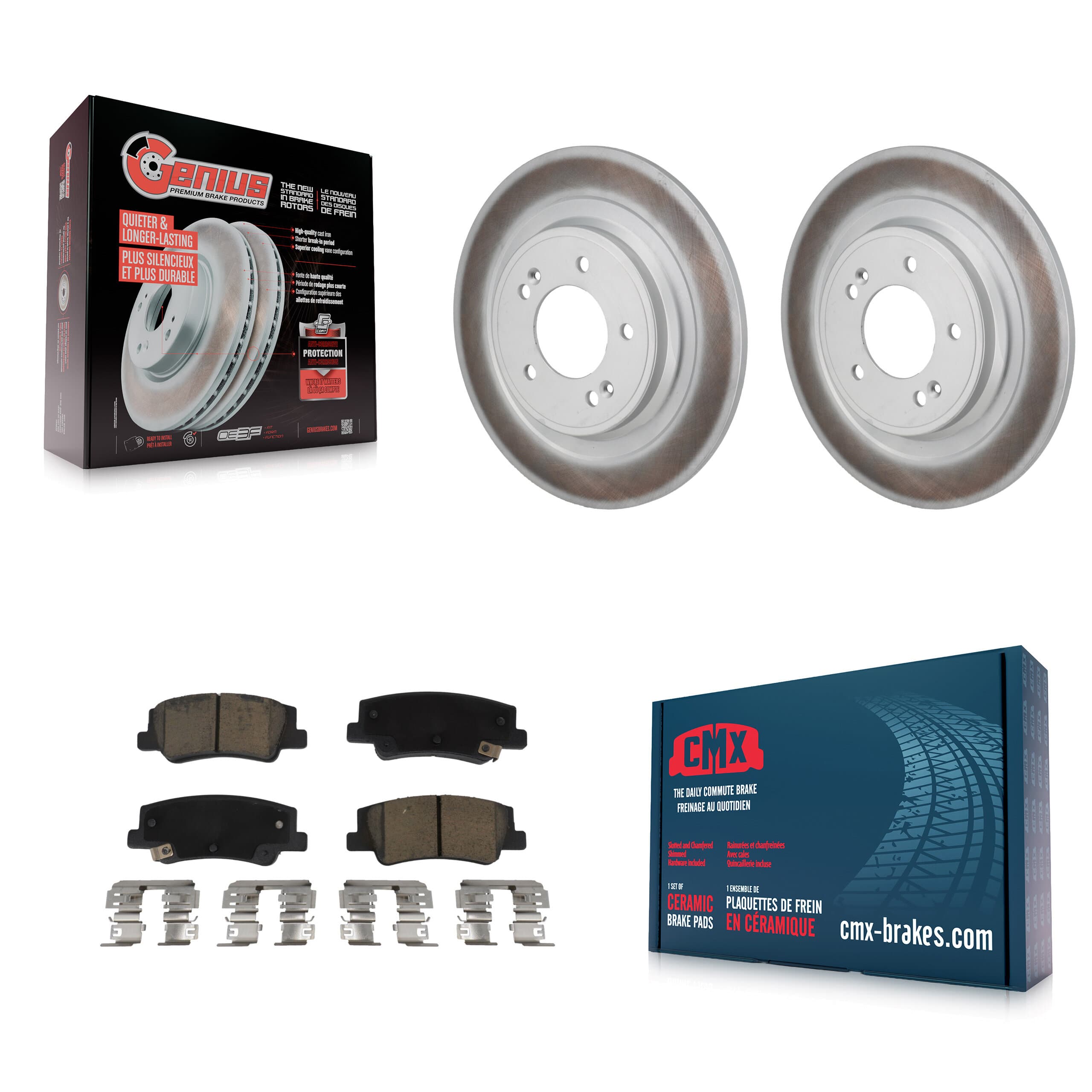 Transit Auto - KGC-102859 - Rear Disc Brake Kits image 1