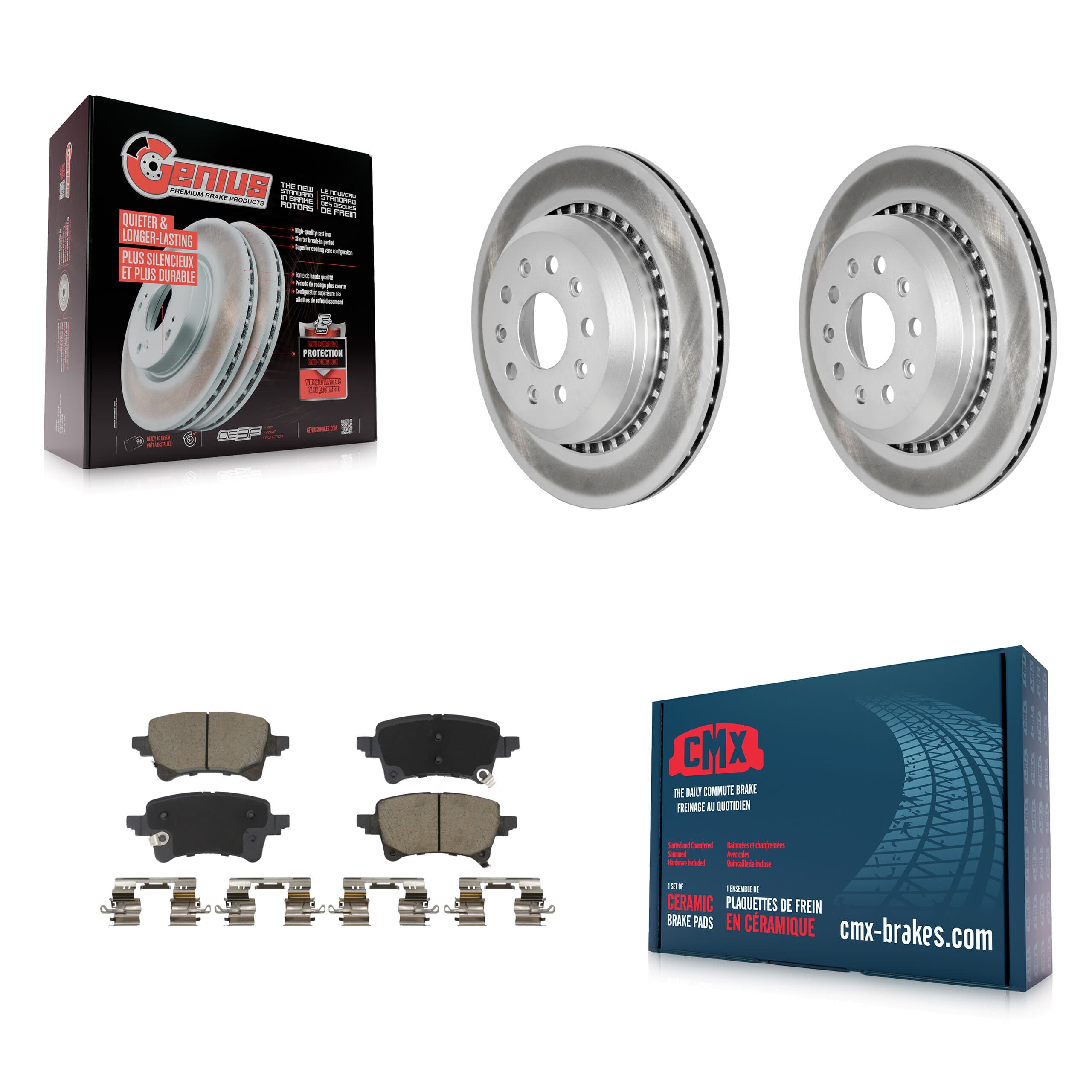 Transit Auto - KGC-102910 - Rear Disc Brake Kits image 1