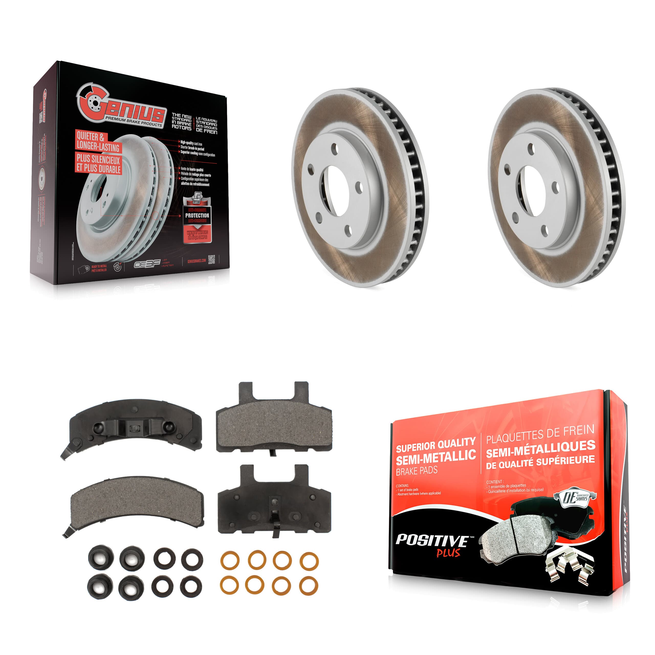 Transit Auto - KGF-100003 - Front Disc Brake Kits image 1