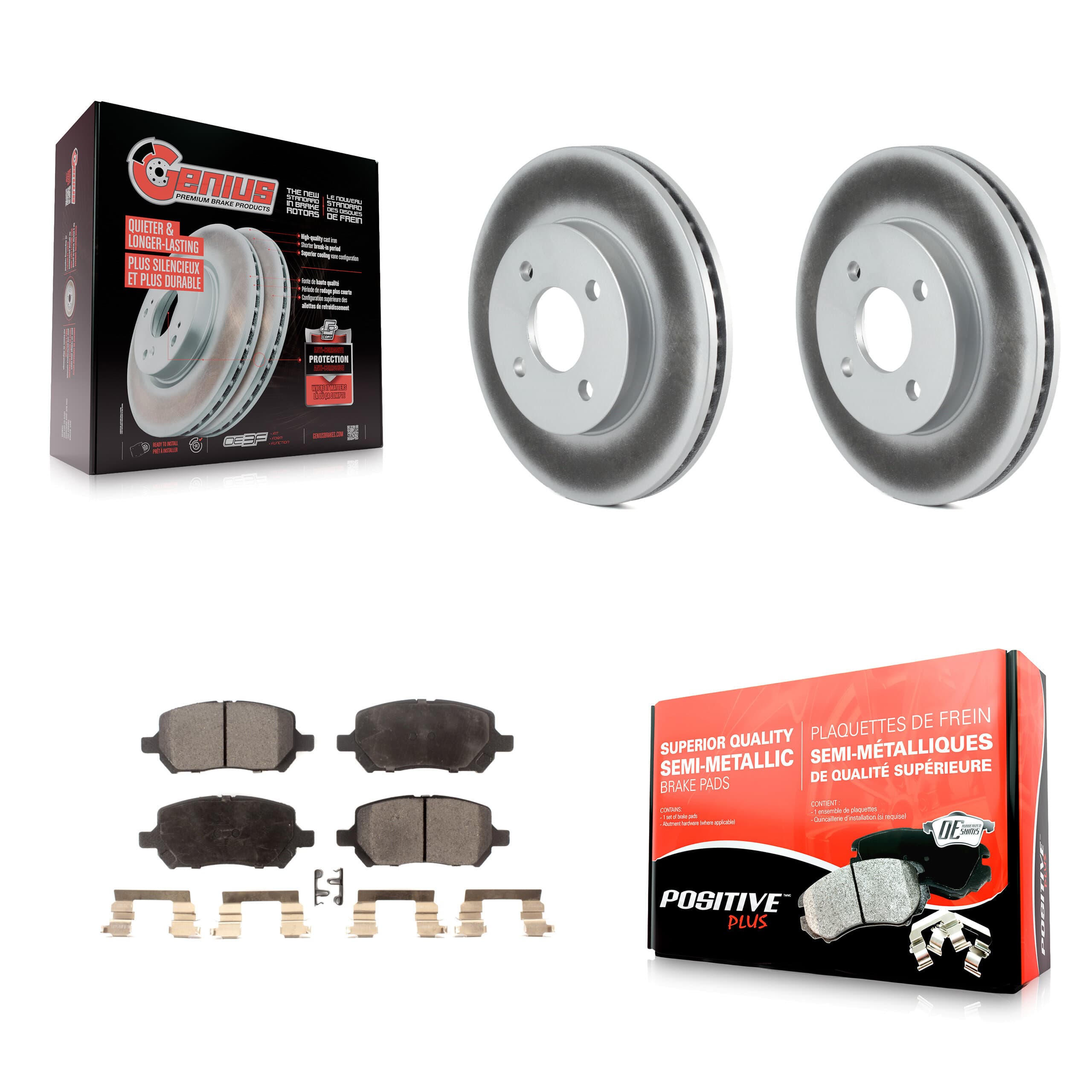 Transit Auto - KGF-100022 - Front Disc Brake Kits image 1