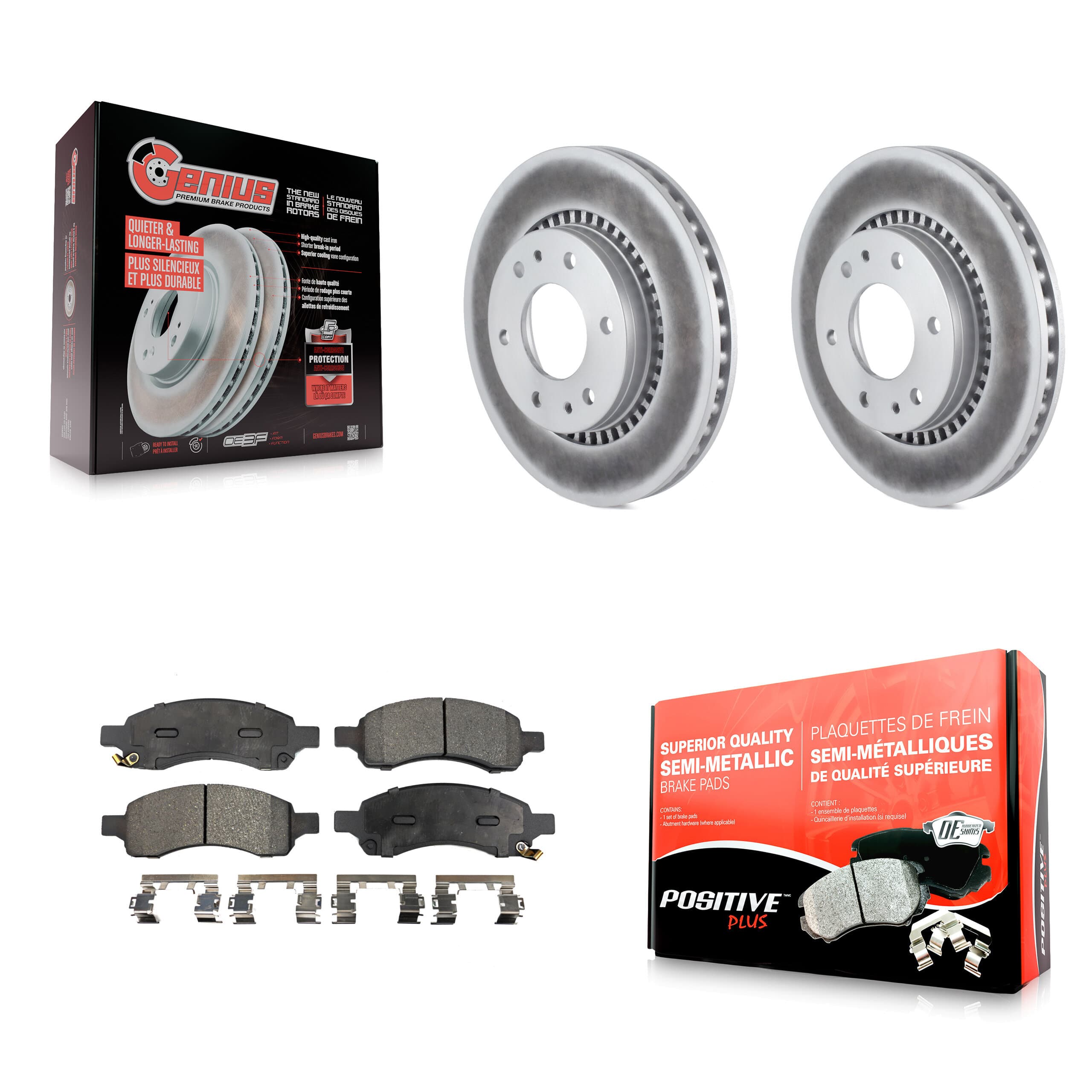 Transit Auto - KGF-100040 - Front Disc Brake Kits image 1