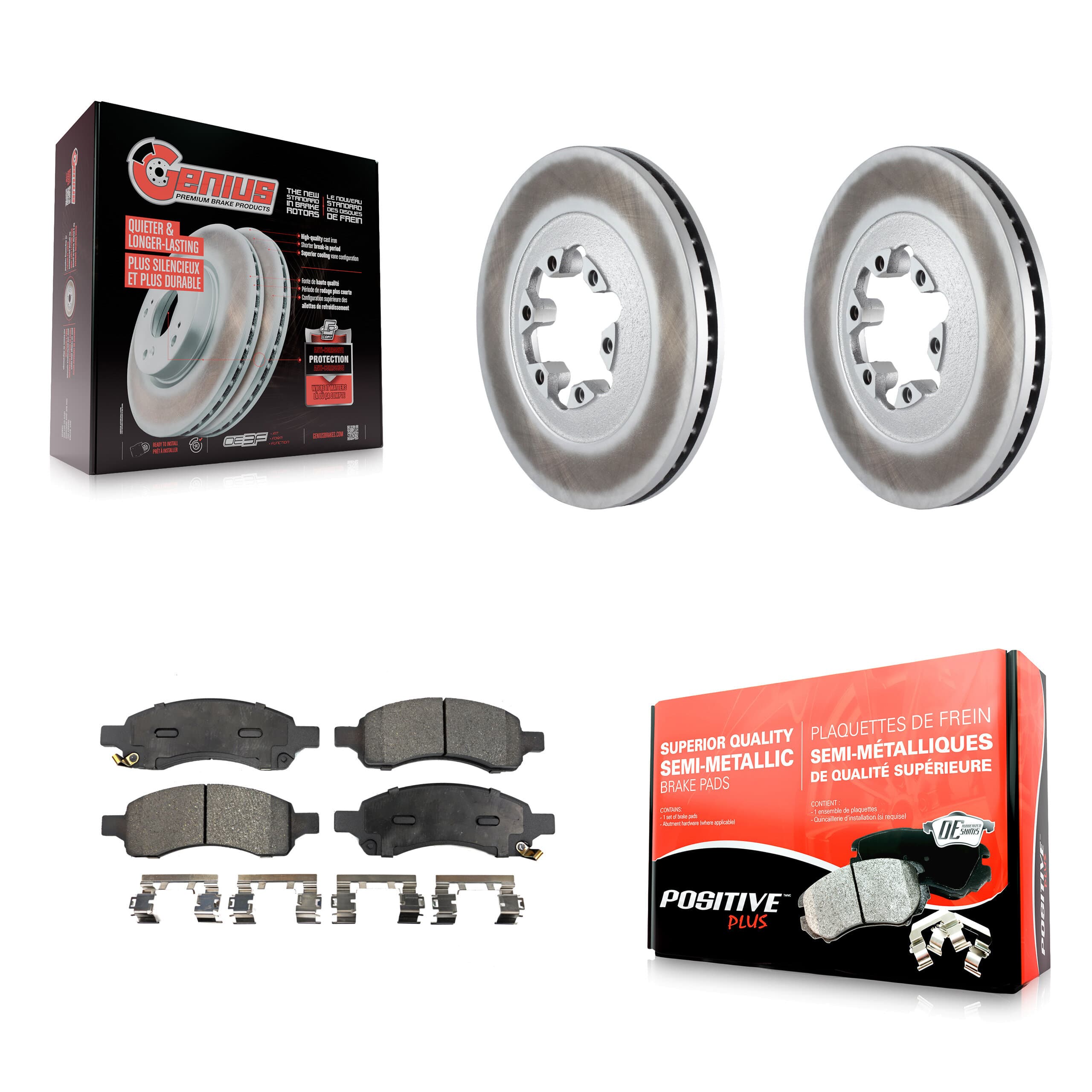 Transit Auto - KGF-100051 - Front Disc Brake Kits image 1