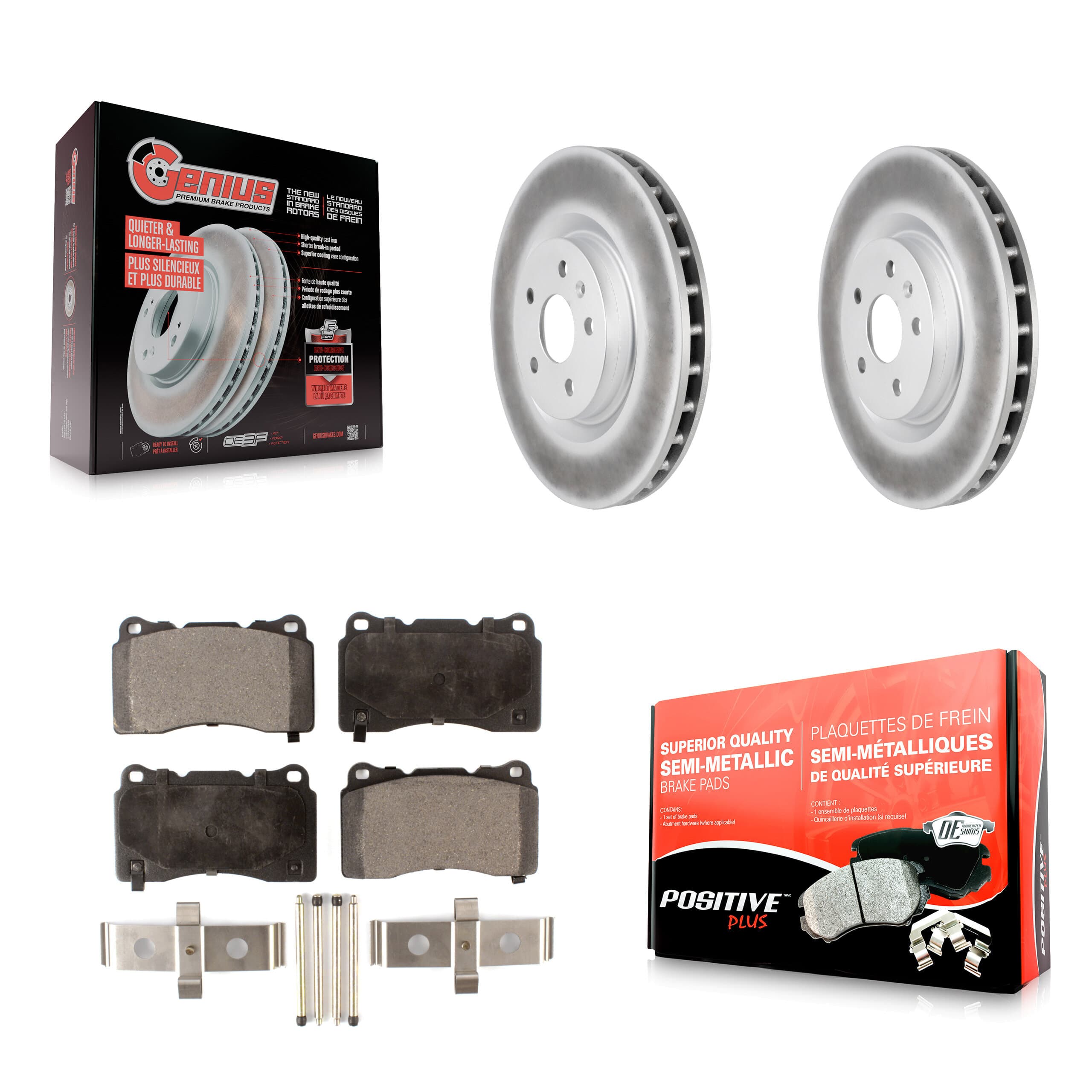 Transit Auto - KGF-100054 - Front Disc Brake Kits image 1