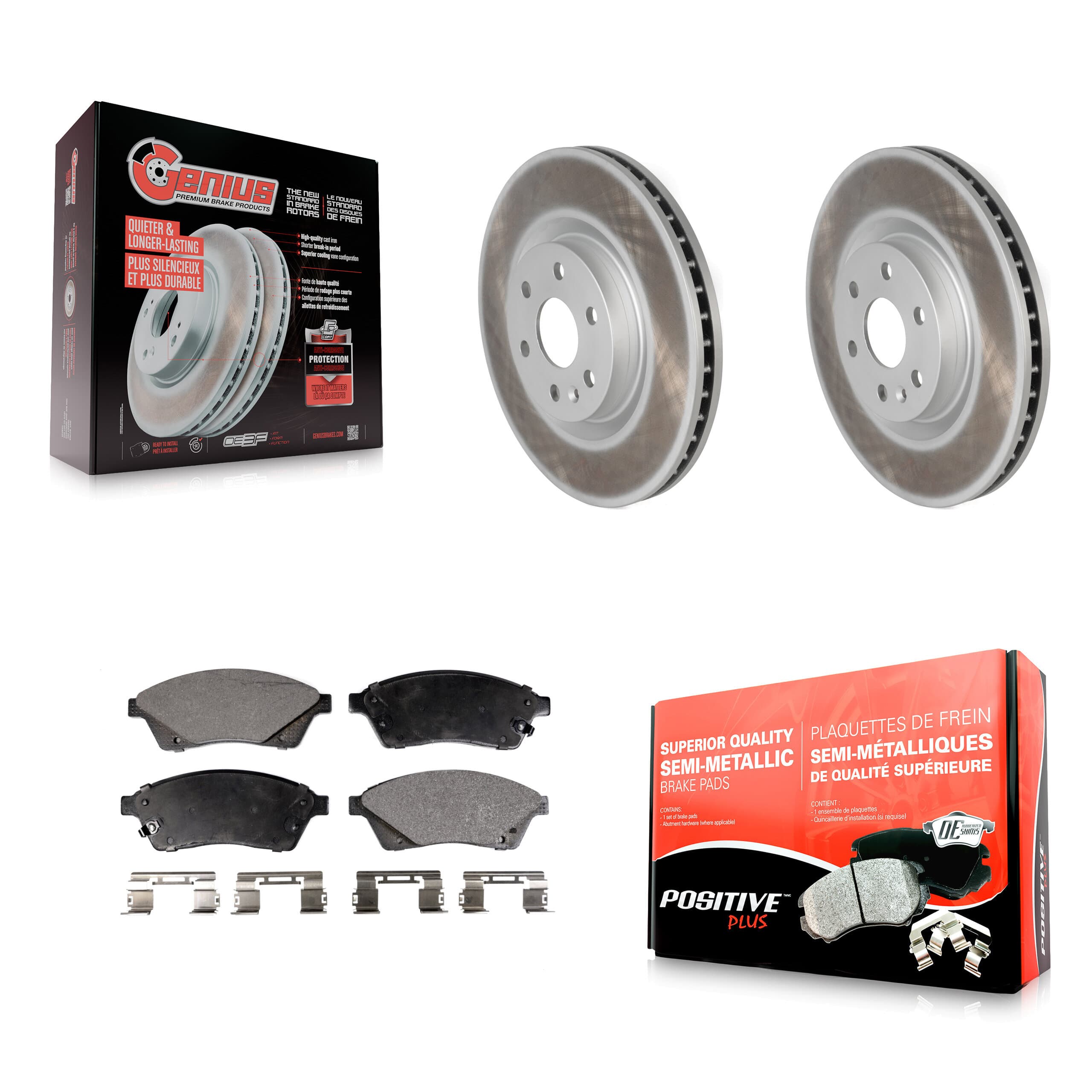Transit Auto - KGF-100057 - Front Disc Brake Kits image 1