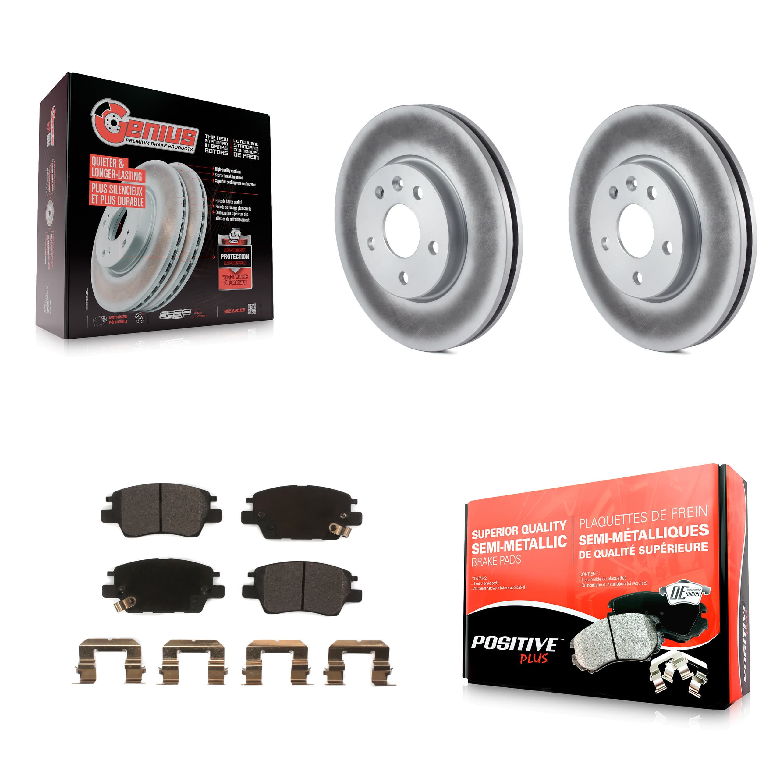 Transit Auto - KGF-100059 - Front Disc Brake Kits image 1