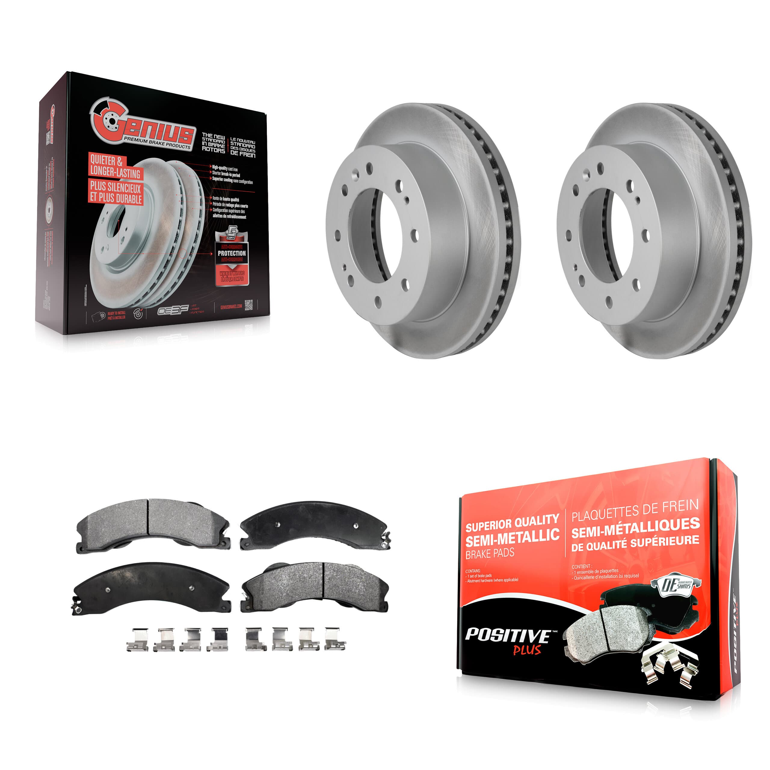 Transit Auto - KGF-100062 - Front Disc Brake Kits image 1