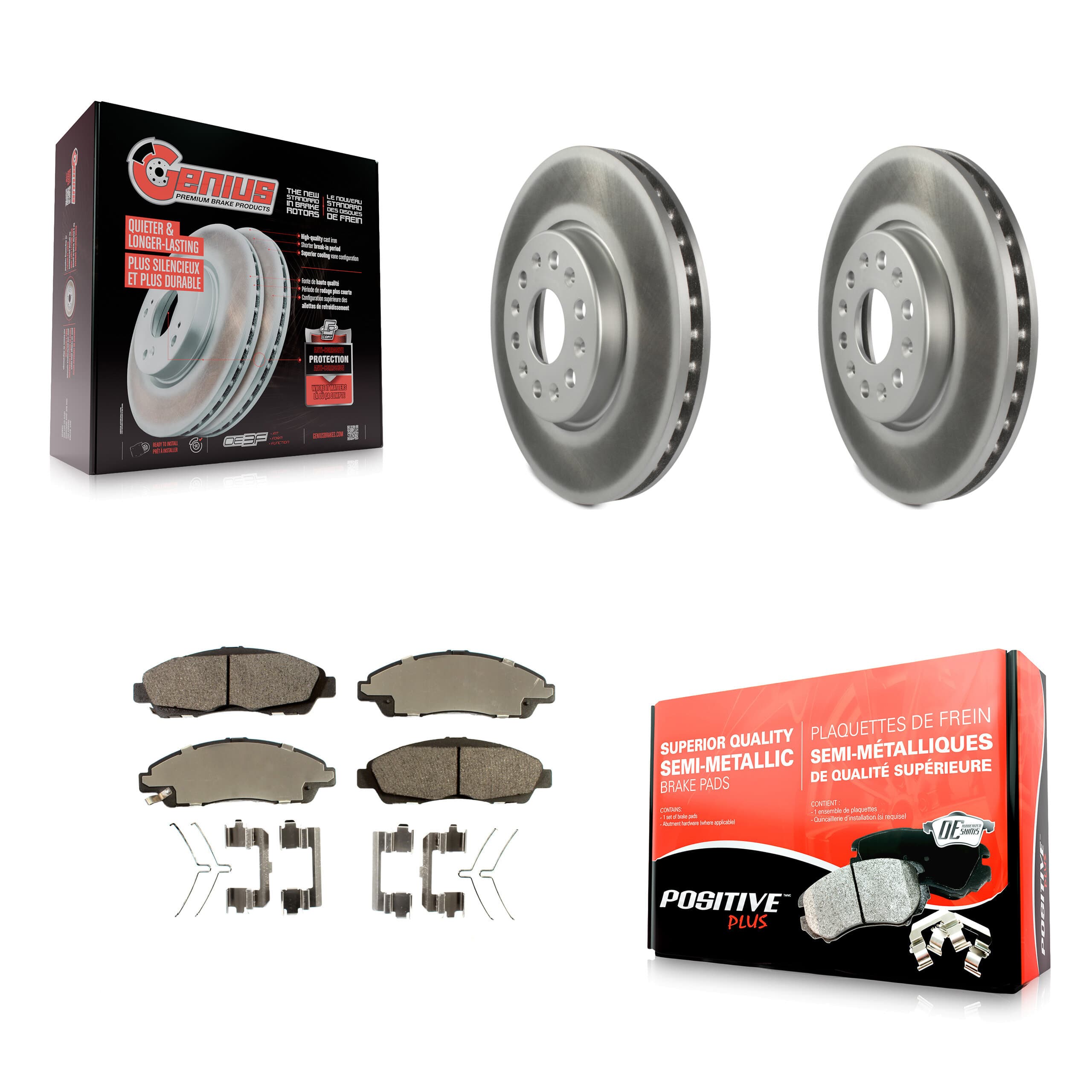 Transit Auto - KGF-100070 - Front Disc Brake Kits image 1