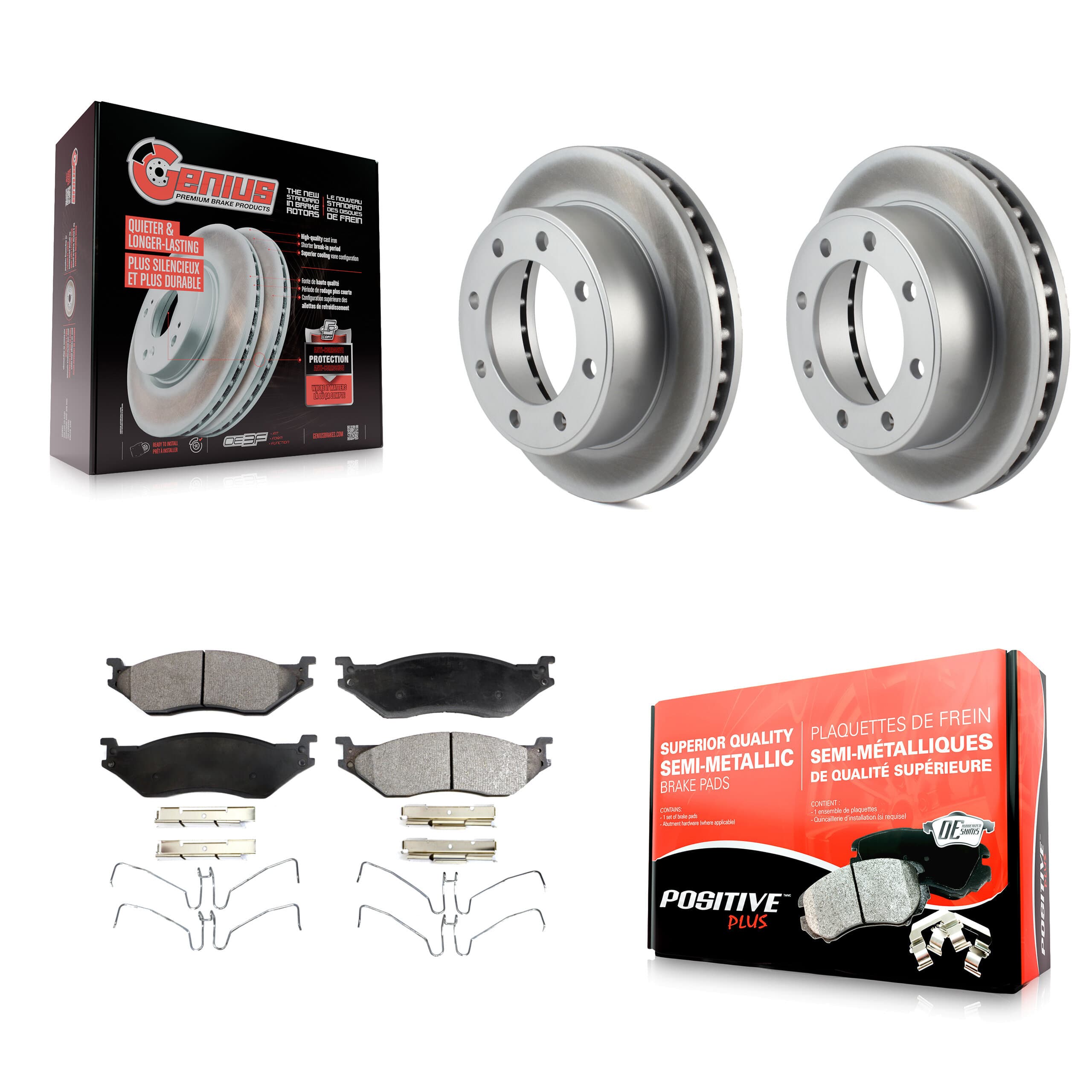 Transit Auto - KGF-100081 - Front Disc Brake Kits image 1