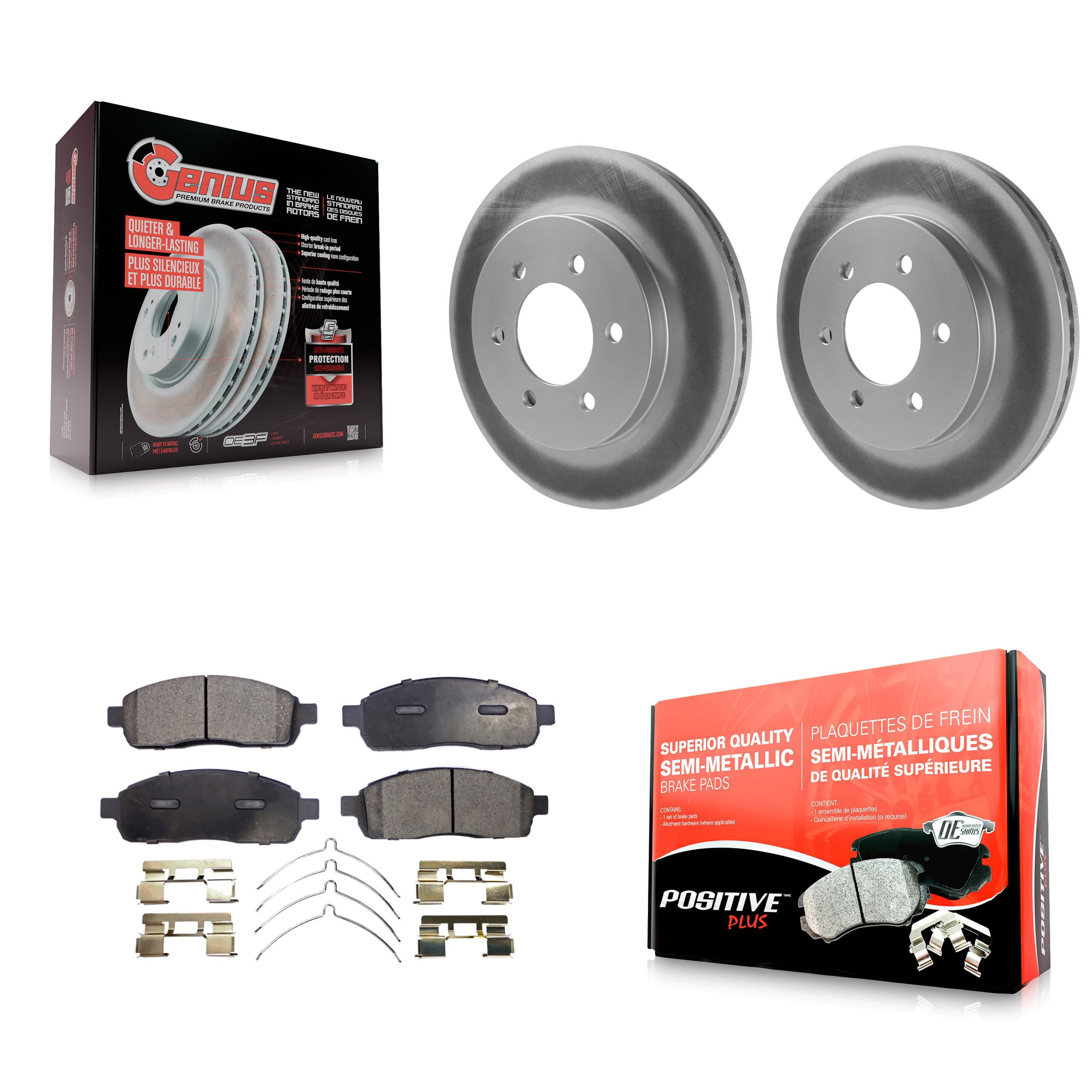 Transit Auto - KGF-100089 - Front Disc Brake Kits image 1