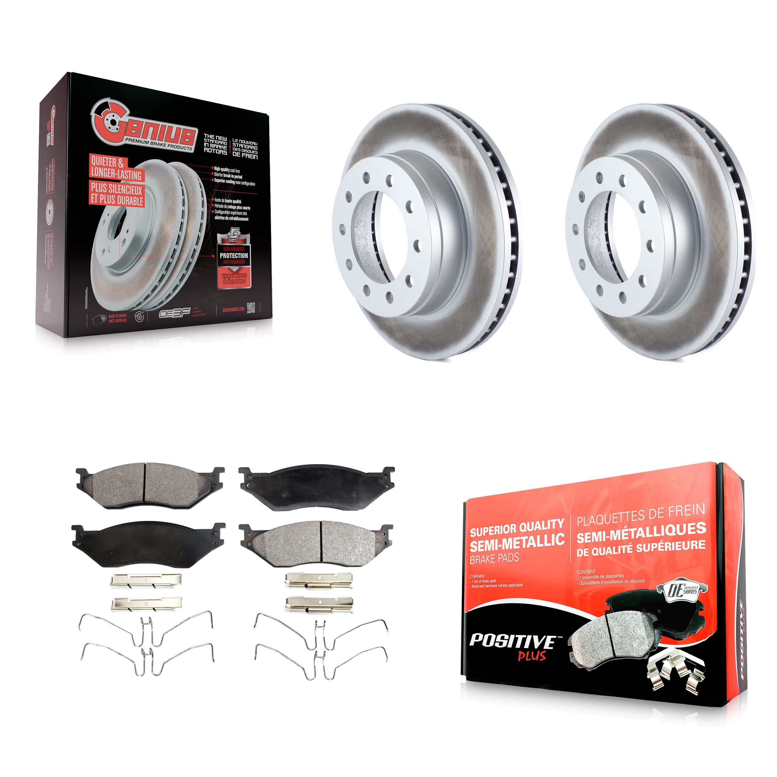 Transit Auto - KGF-100098 - Front Disc Brake Kits image 1