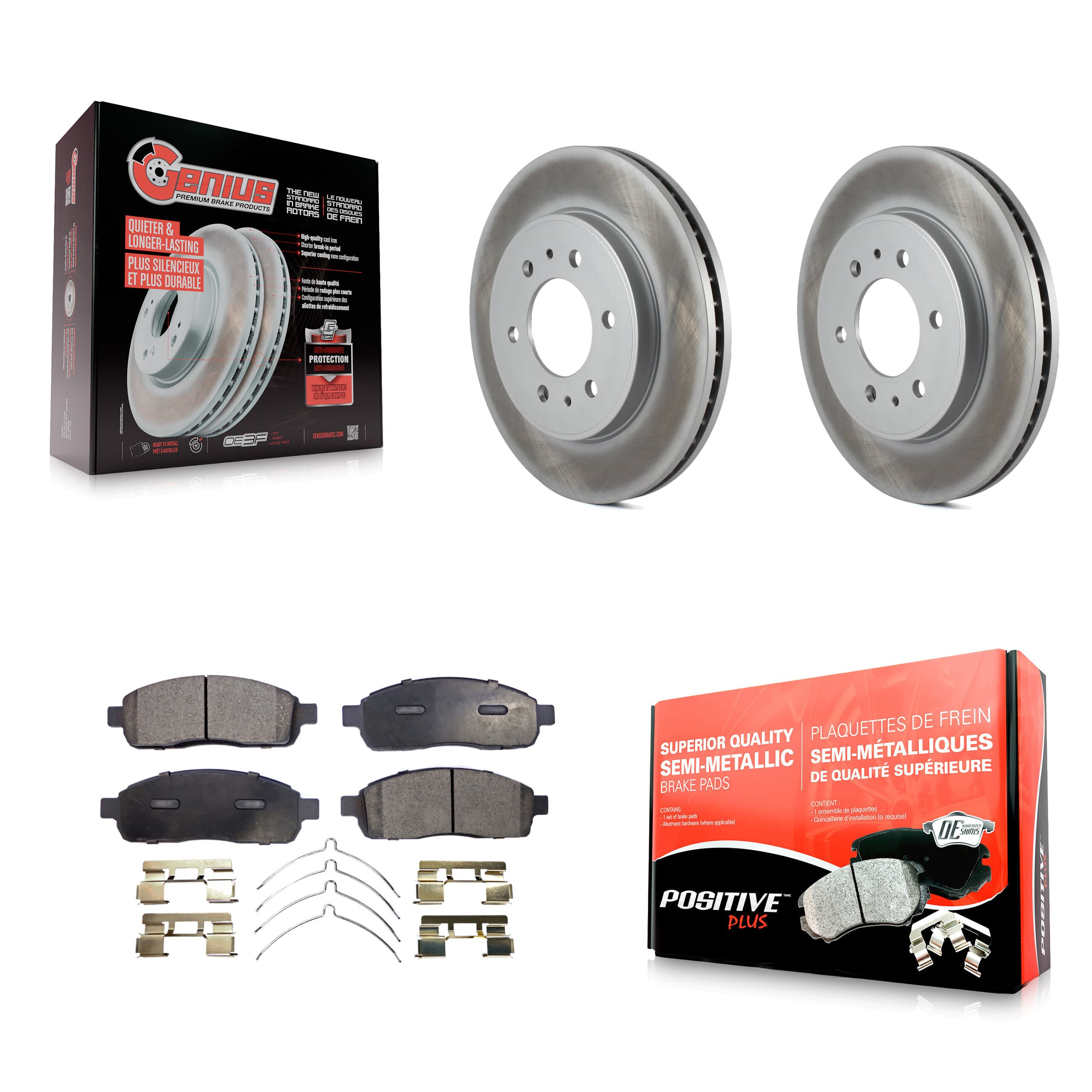 Transit Auto - KGF-100113 - Front Disc Brake Kits image 1