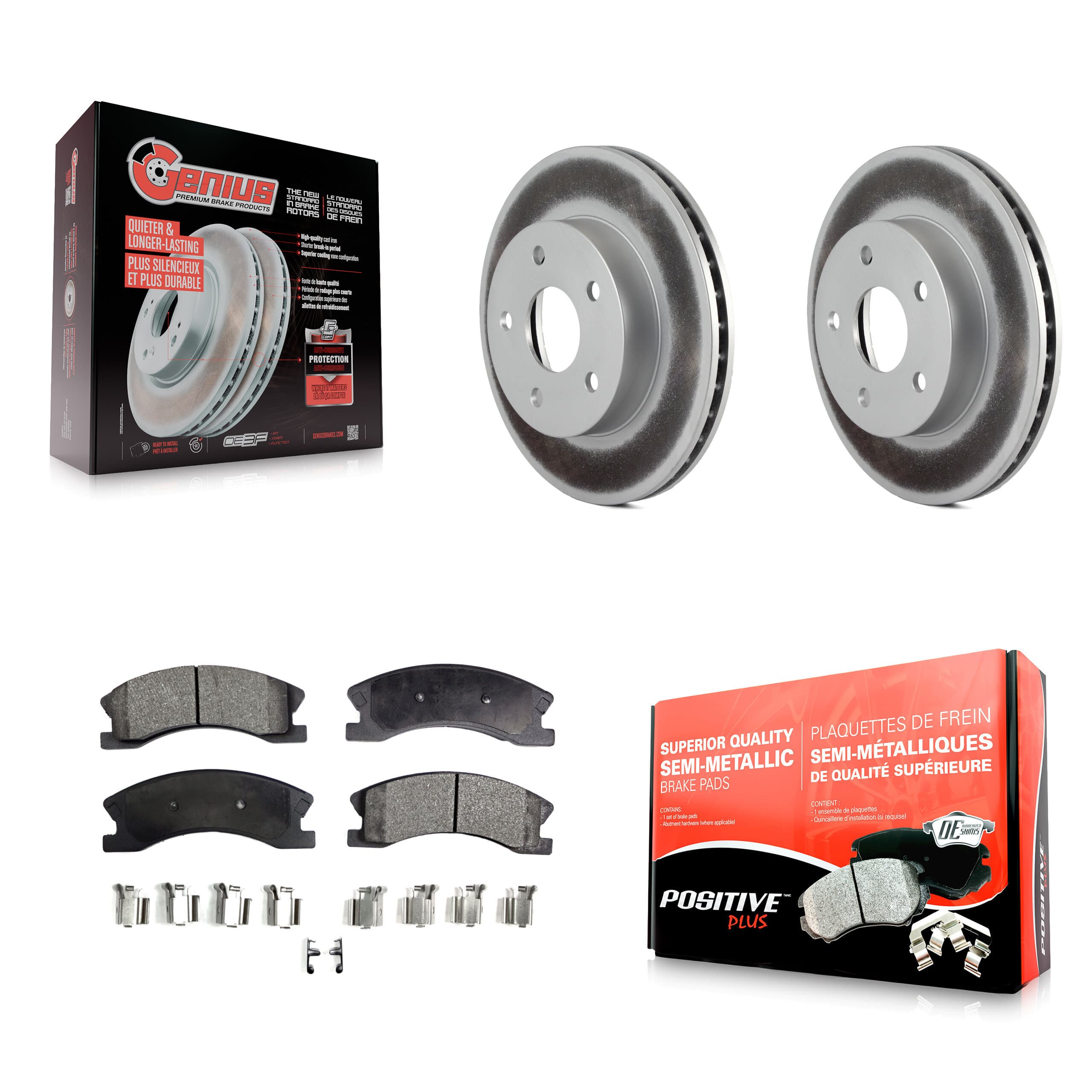 Transit Auto - KGF-100135 - Front Disc Brake Kits image 1