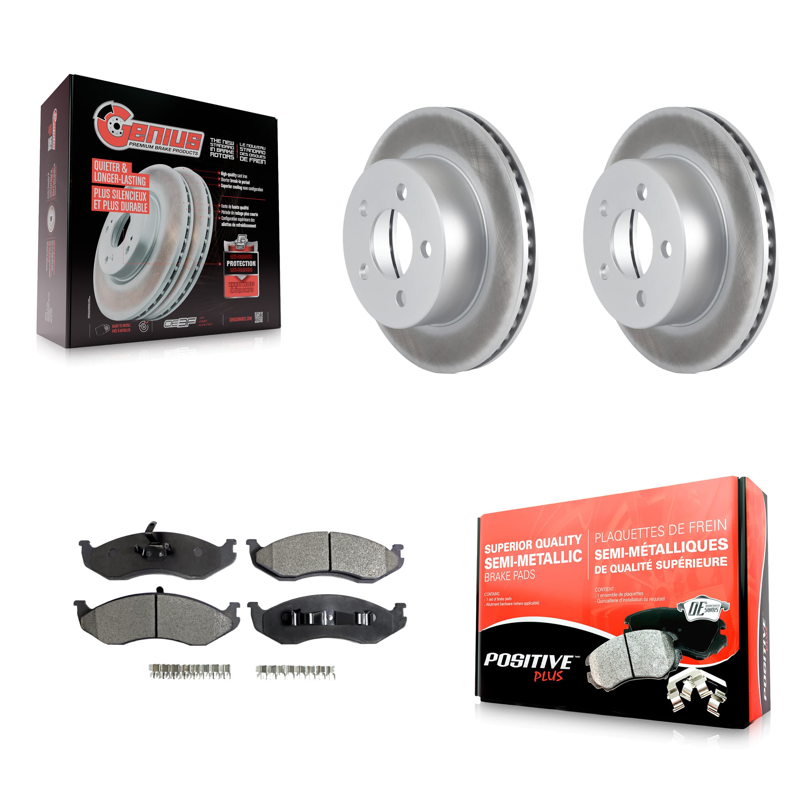 Transit Auto - KGF-100138 - Front Disc Brake Kits image 1