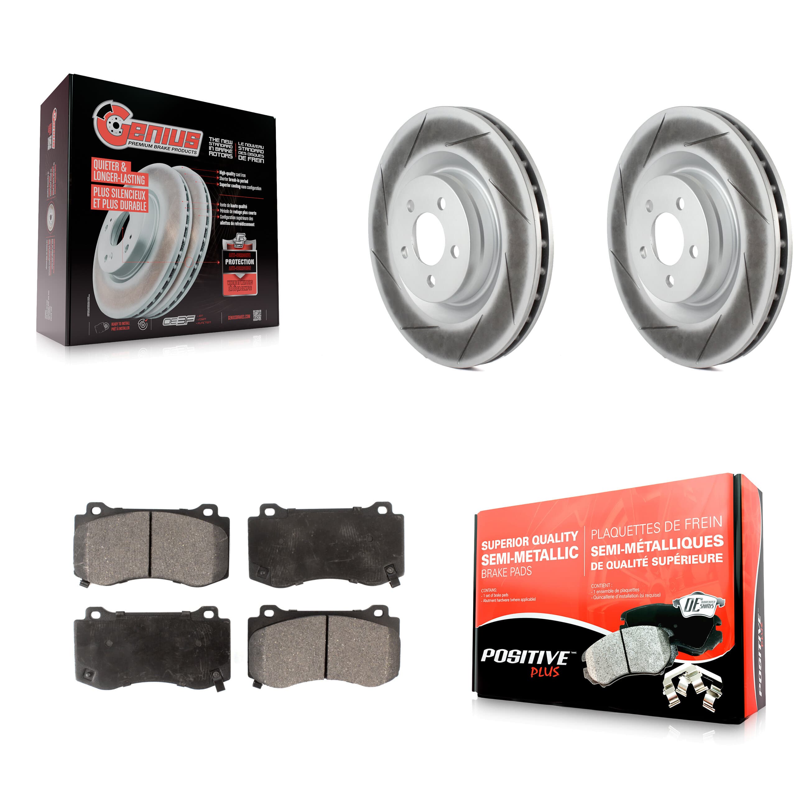 Transit Auto - KGF-100156 - Front Disc Brake Kits image 1