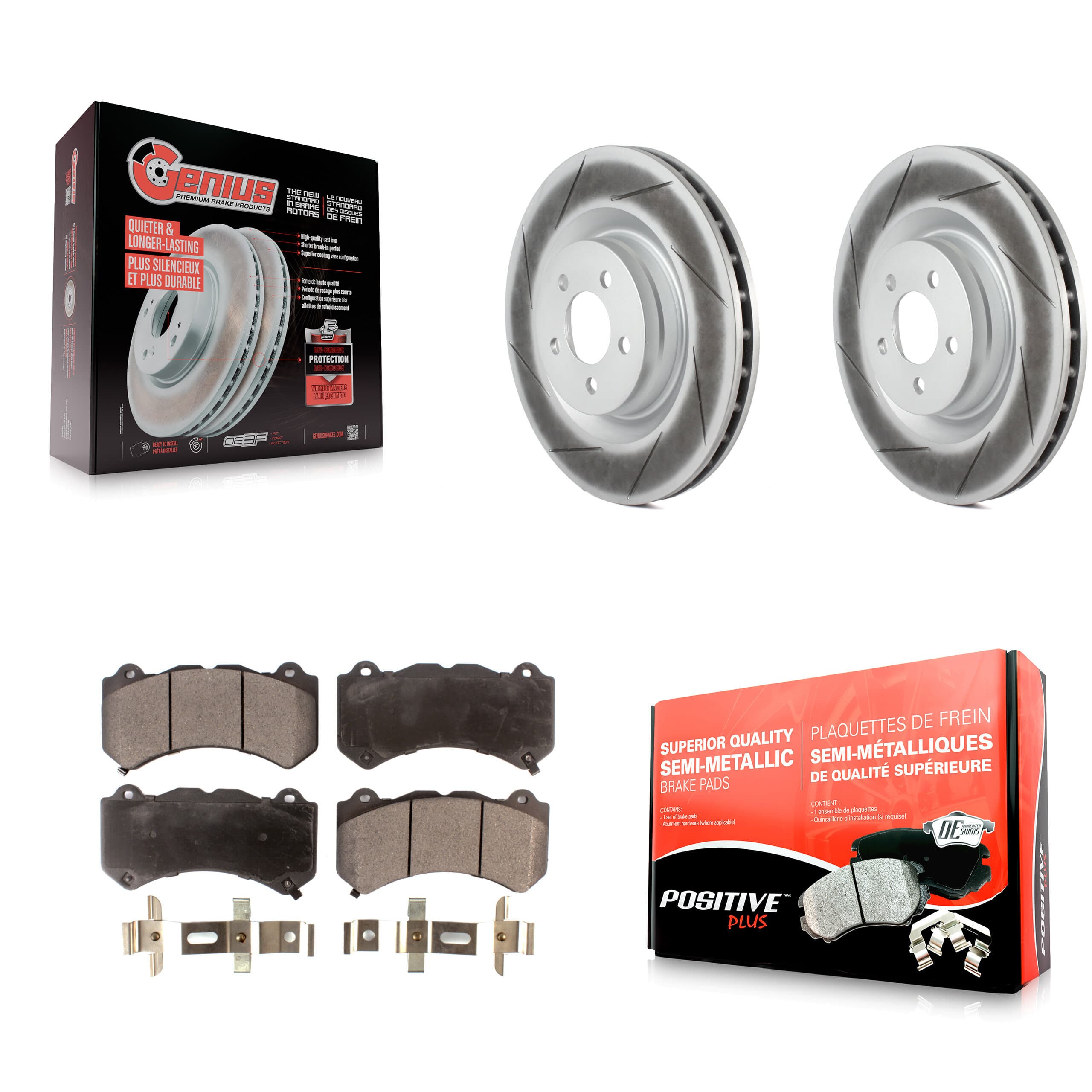 Transit Auto - KGF-100157 - Front Disc Brake Kits image 1