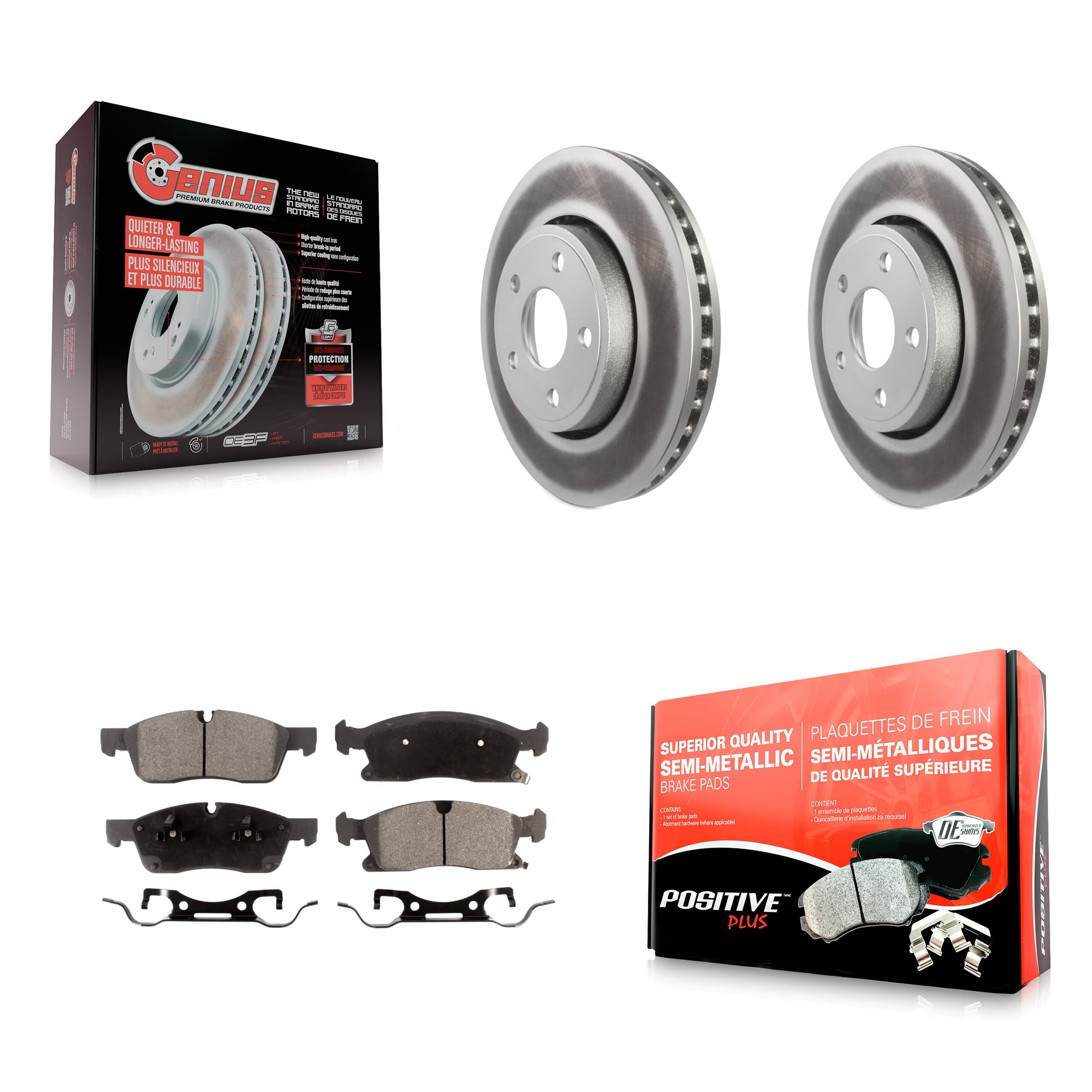 Transit Auto - KGF-100170 - Front Disc Brake Kits image 1