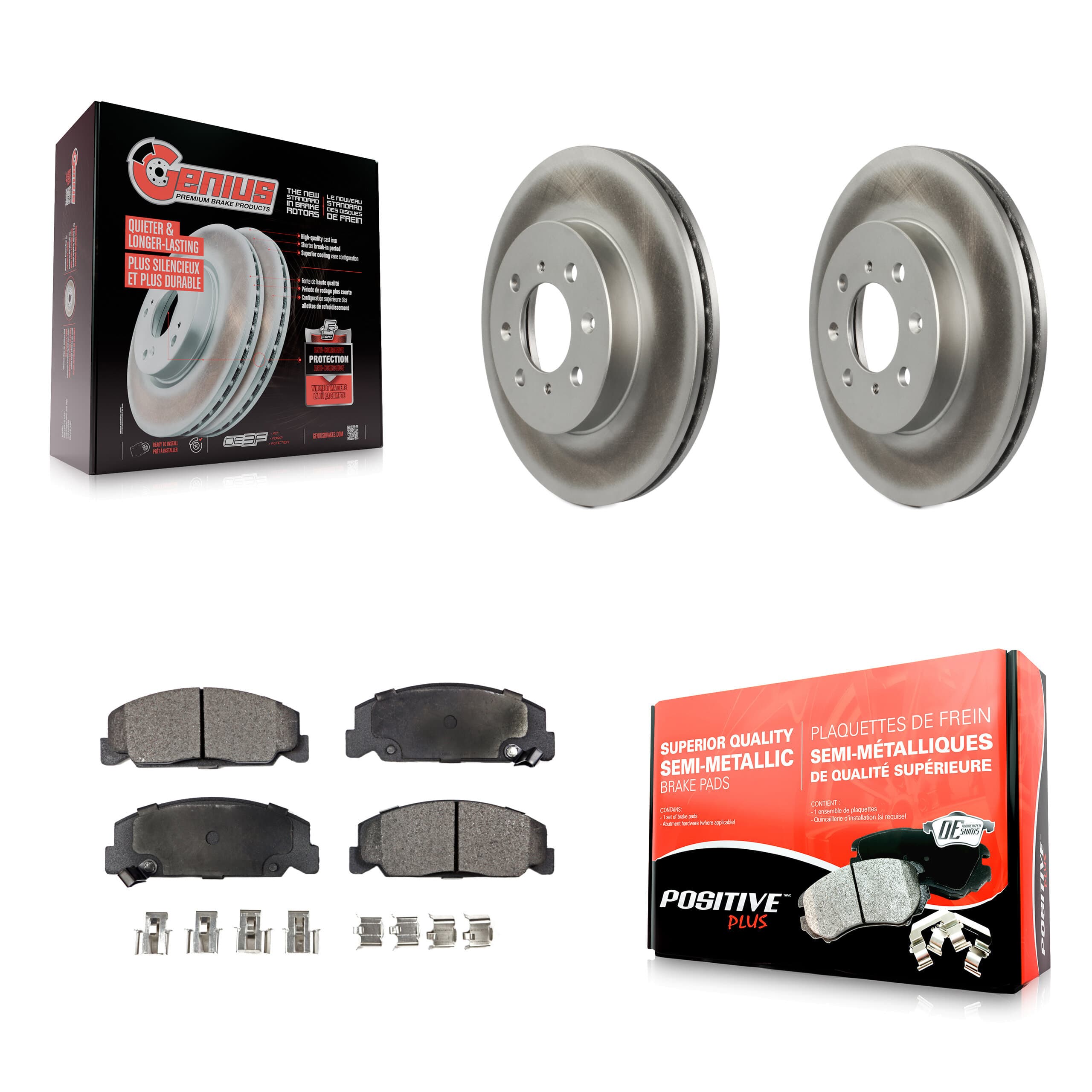 Transit Auto - KGF-100179 - Front Disc Brake Kits image 1