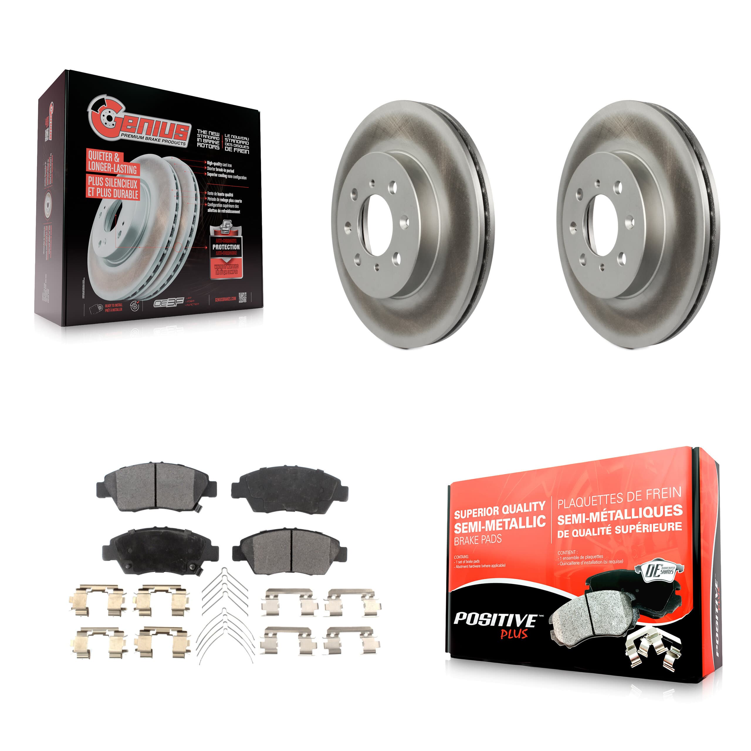 Transit Auto - KGF-100182 - Front Disc Brake Kits image 1