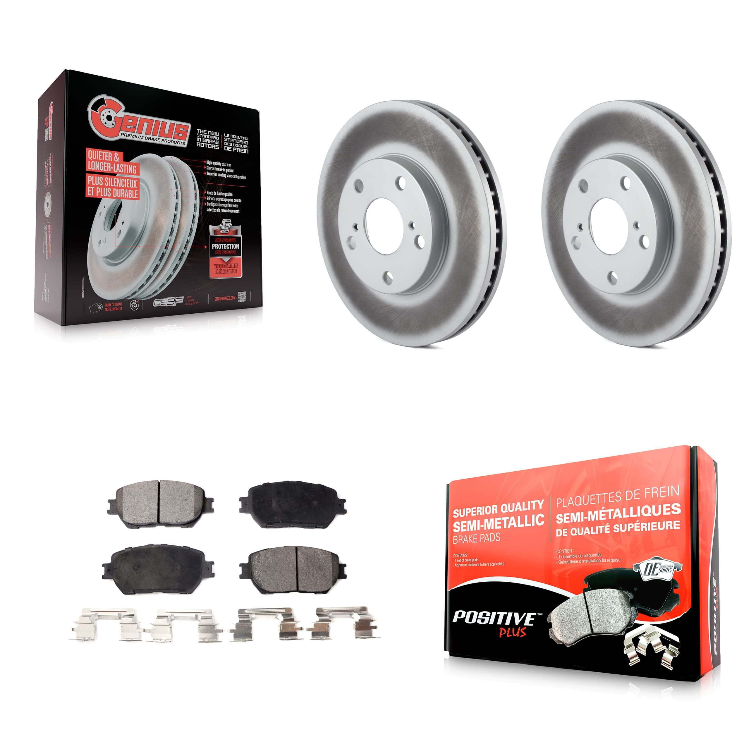 Transit Auto - KGF-100188 - Front Disc Brake Kits image 1