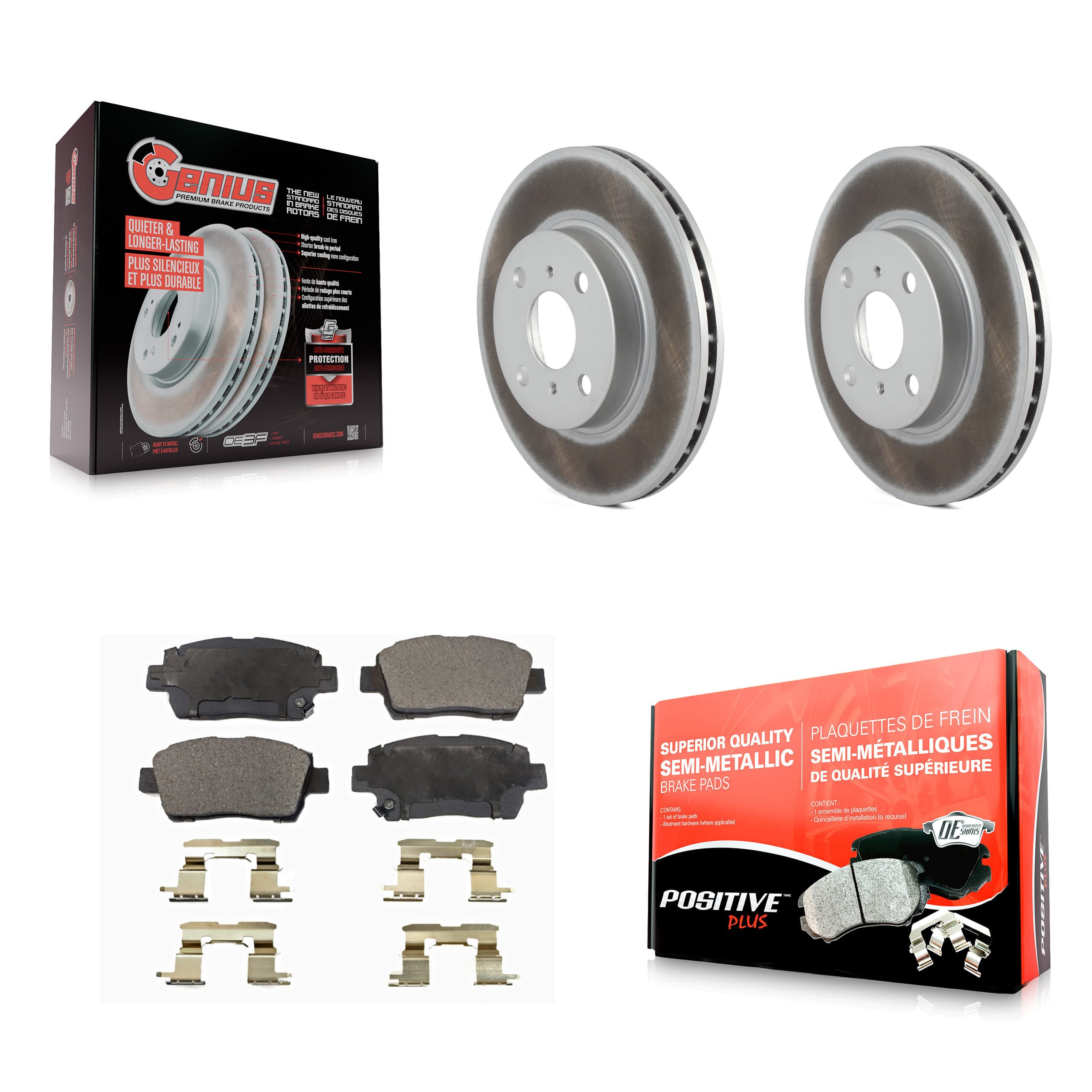 Transit Auto - KGF-100193 - Front Disc Brake Kits image 1