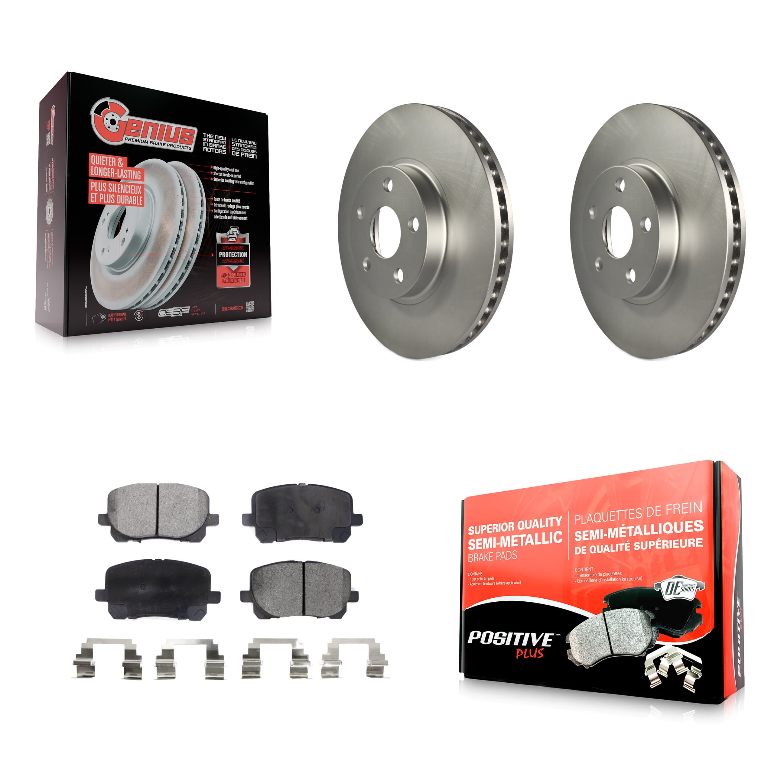 Transit Auto - KGF-100232 - Front Disc Brake Kits image 1