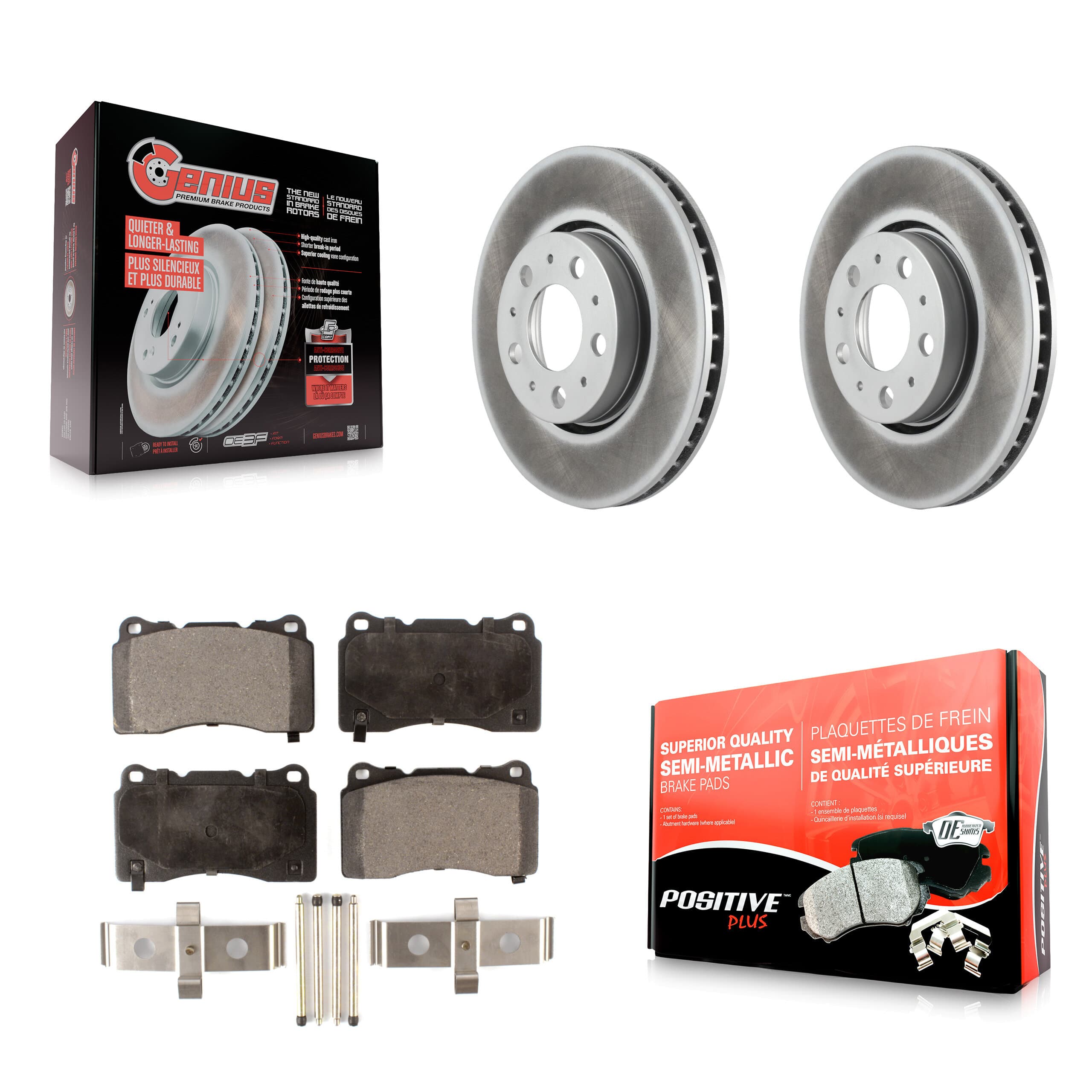 Transit Auto - KGF-100244 - Front Disc Brake Kits image 1