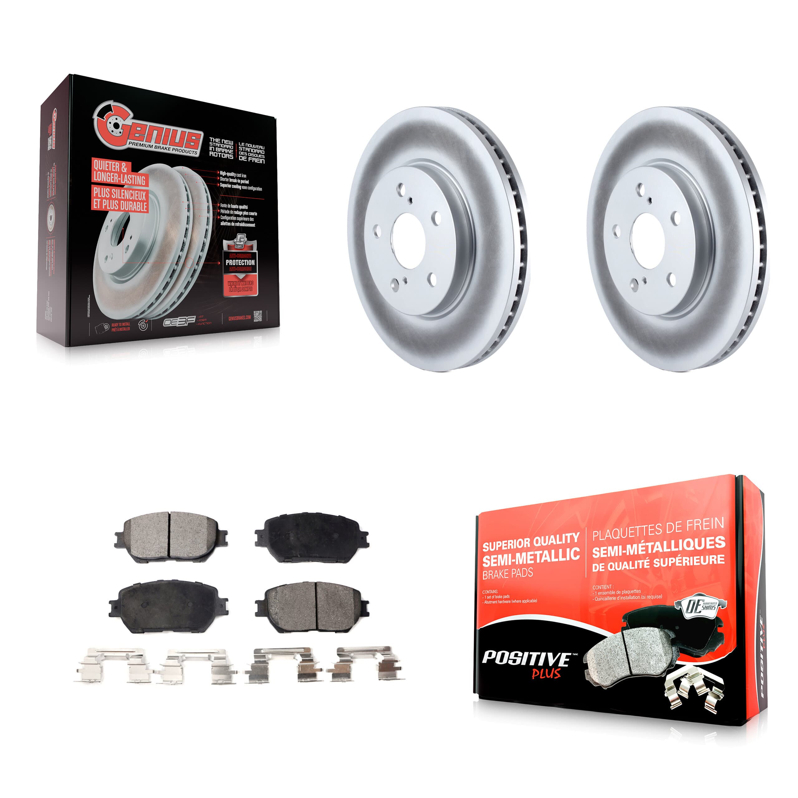 Transit Auto - KGF-100257 - Front Disc Brake Kits image 1