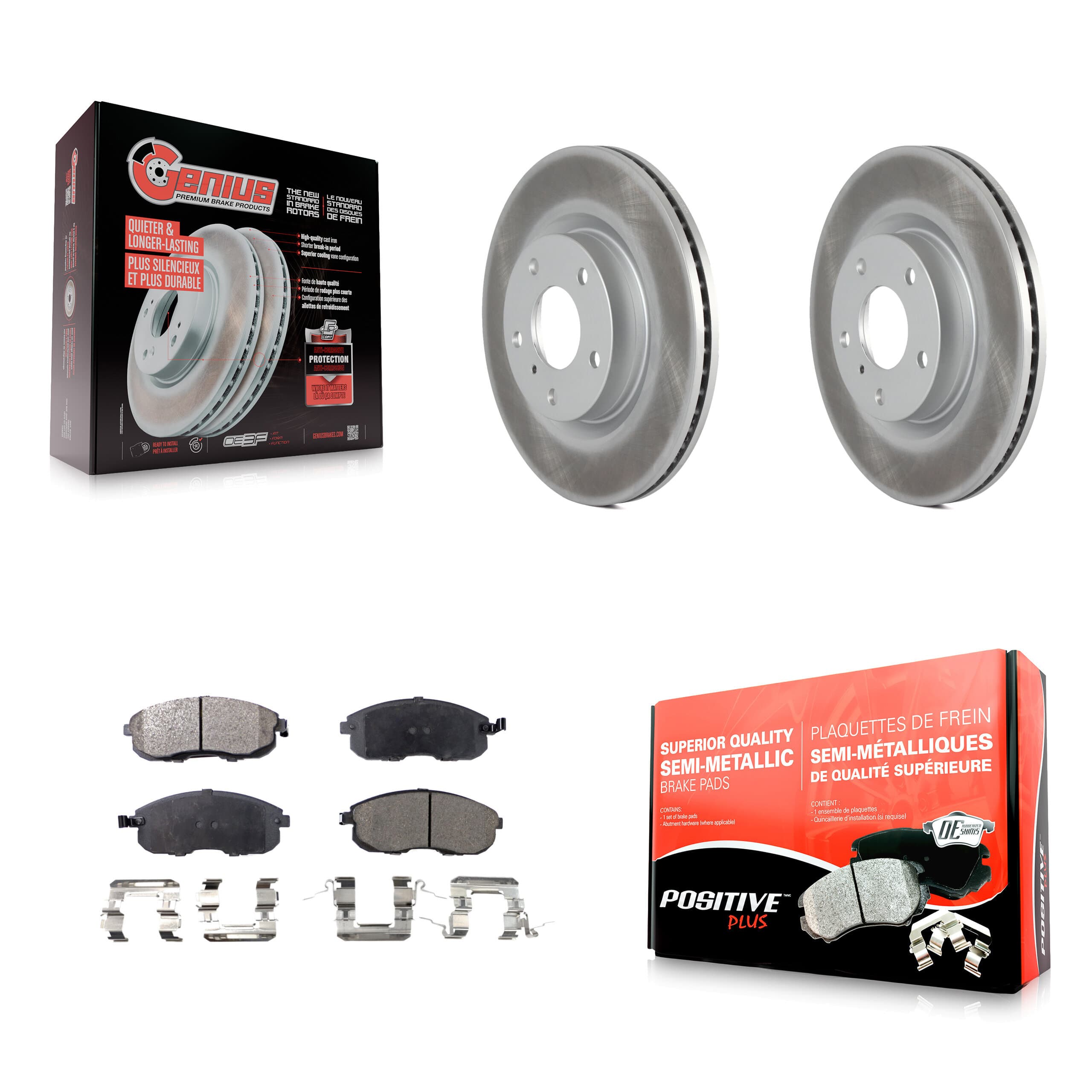 Transit Auto - KGF-100270 - Front Disc Brake Kits image 1