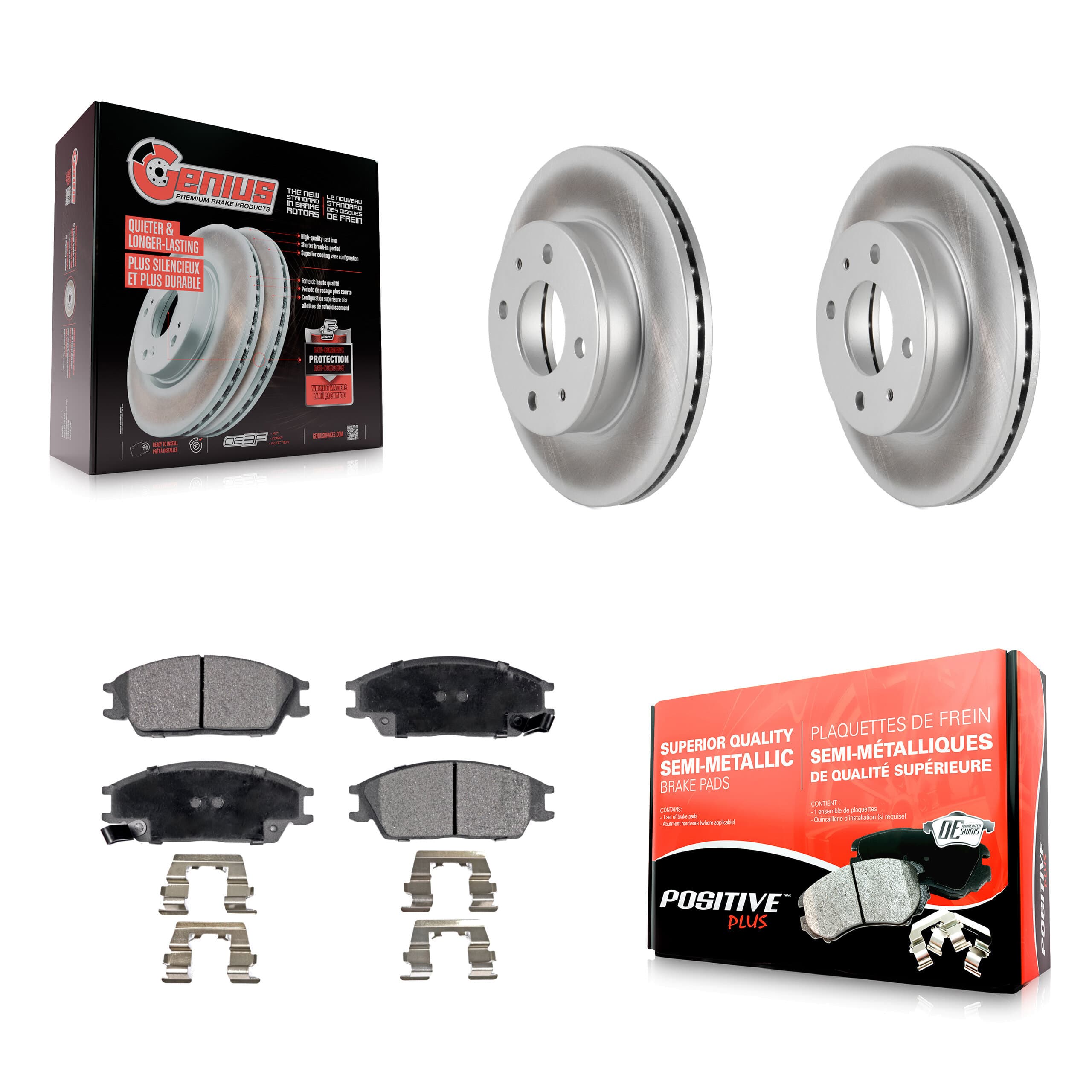 Transit Auto - KGF-100283 - Front Disc Brake Kits image 1