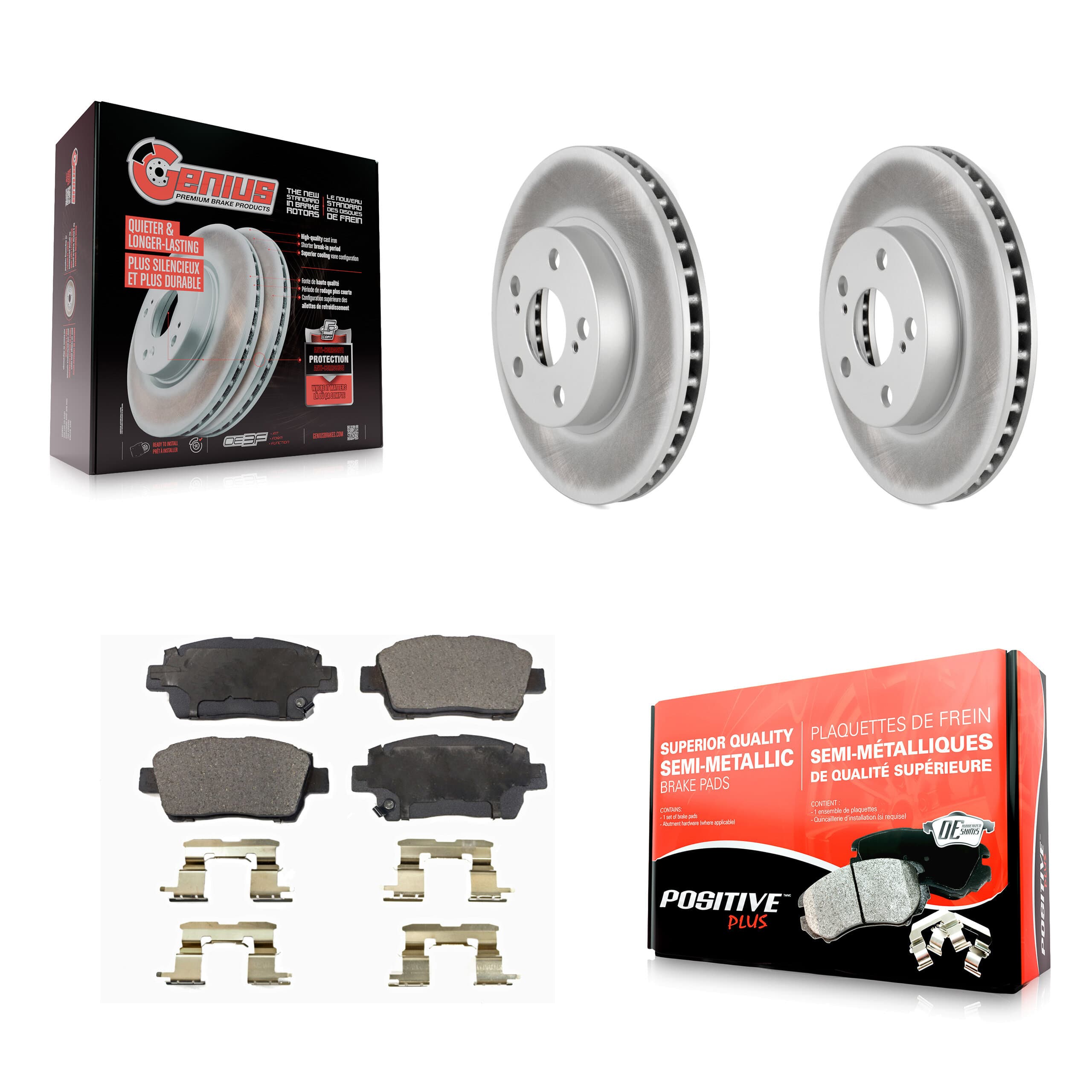 Transit Auto - KGF-100297 - Front Disc Brake Kits image 1