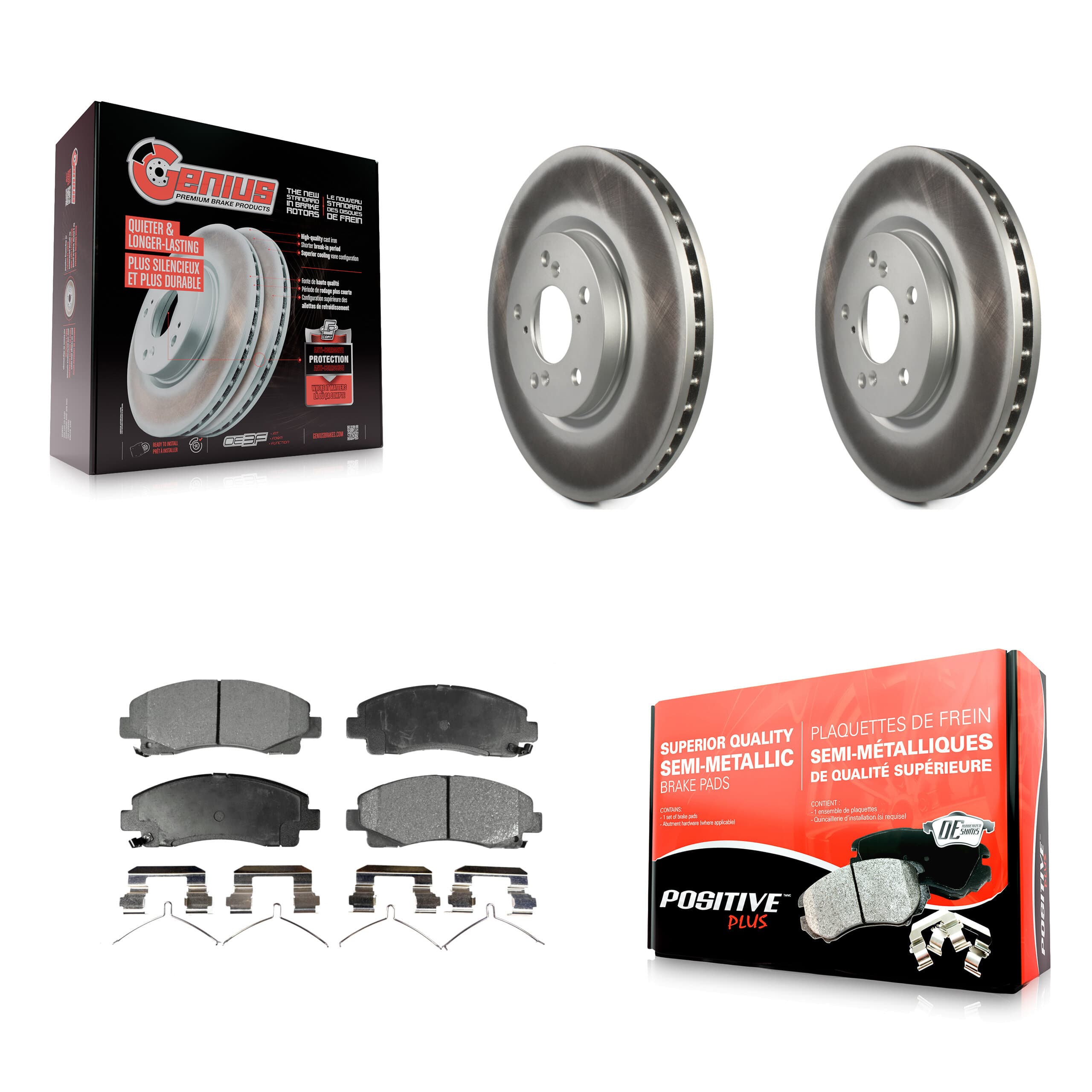 Transit Auto - KGF-100309 - Front Disc Brake Kits image 1