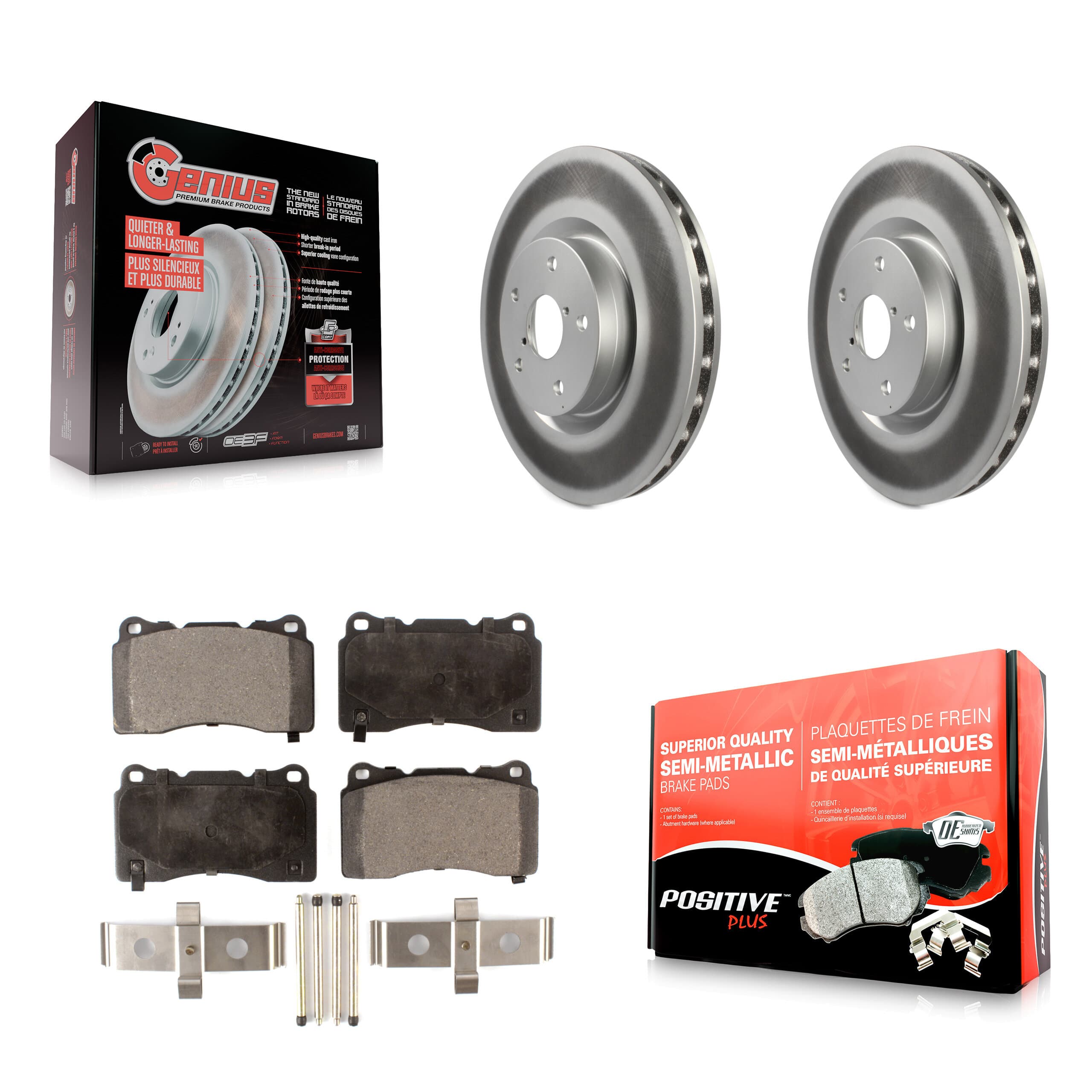 Transit Auto - KGF-100310 - Front Disc Brake Kits image 1