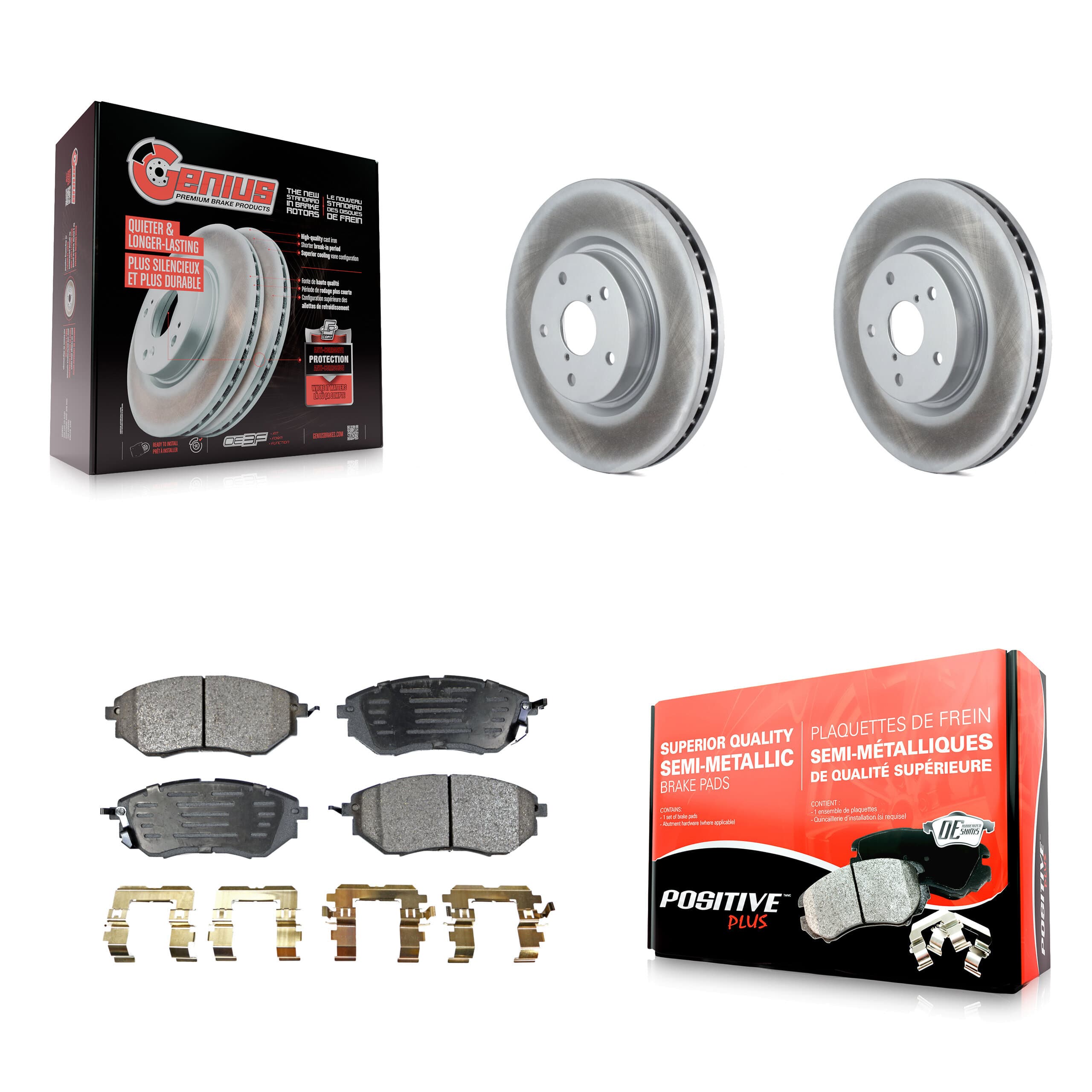 Transit Auto - KGF-100317 - Front Disc Brake Kits image 1