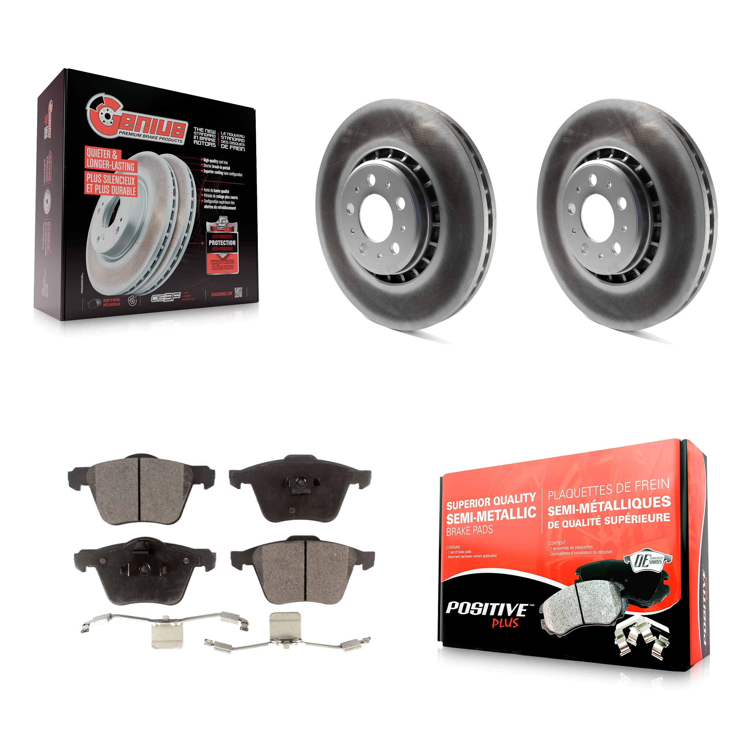Transit Auto - KGF-100326 - Front Disc Brake Kits image 1
