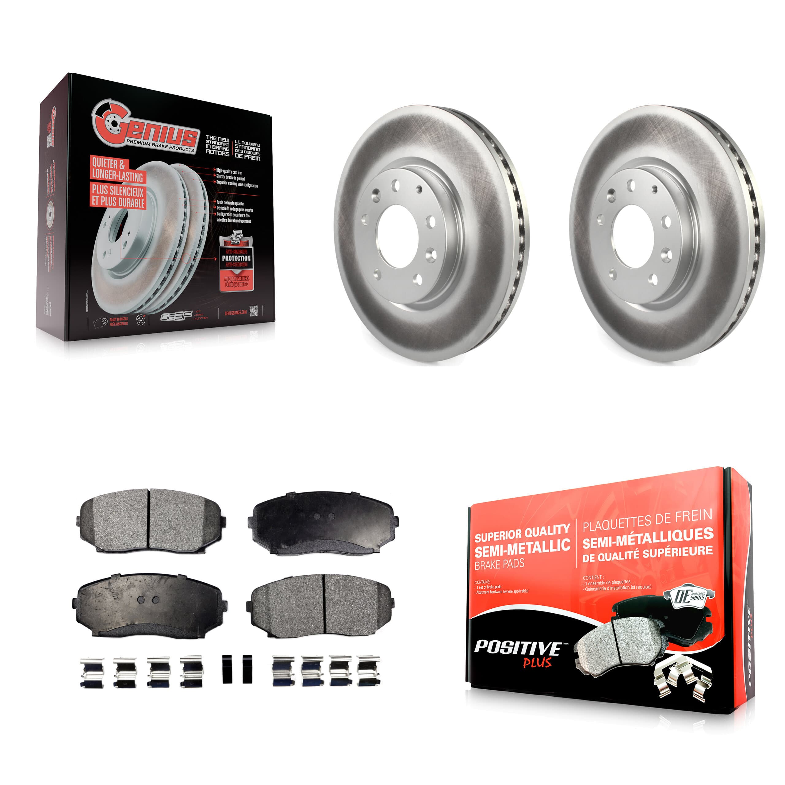 Transit Auto - KGF-100364 - Front Disc Brake Kits image 1