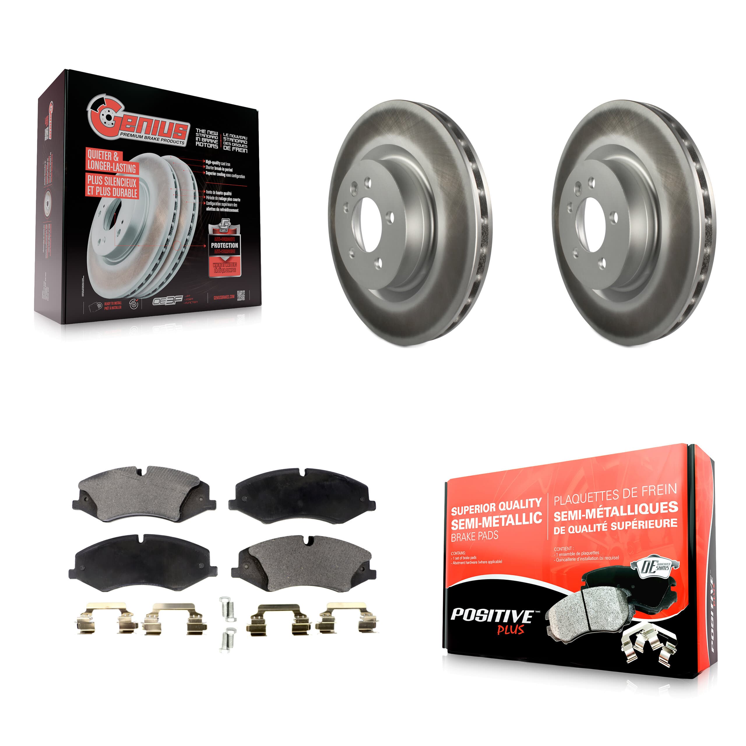 Transit Auto - KGF-100366 - Front Disc Brake Kits image 1